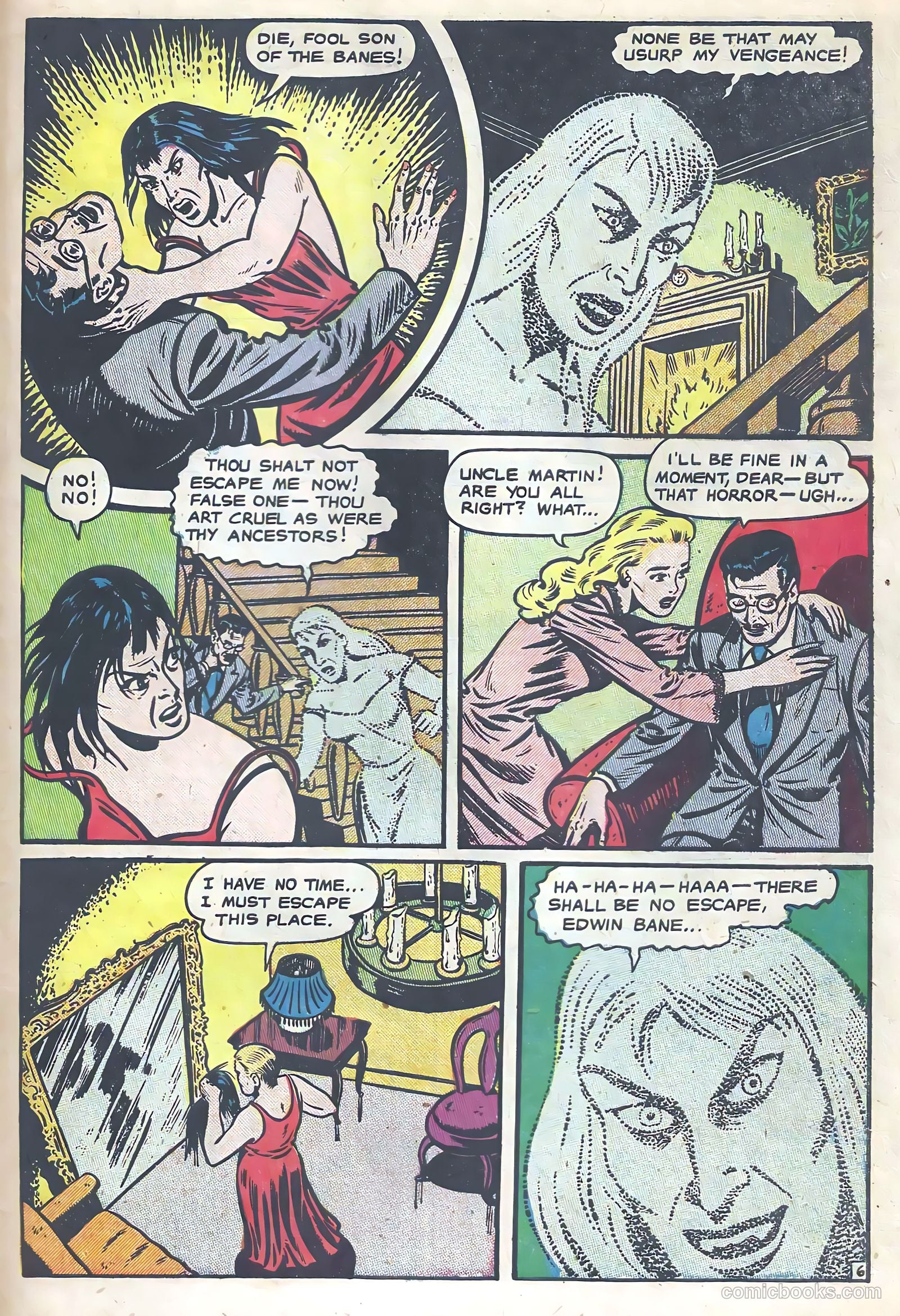 Haunted Thrills #1 (1952) — page 31 of 36
