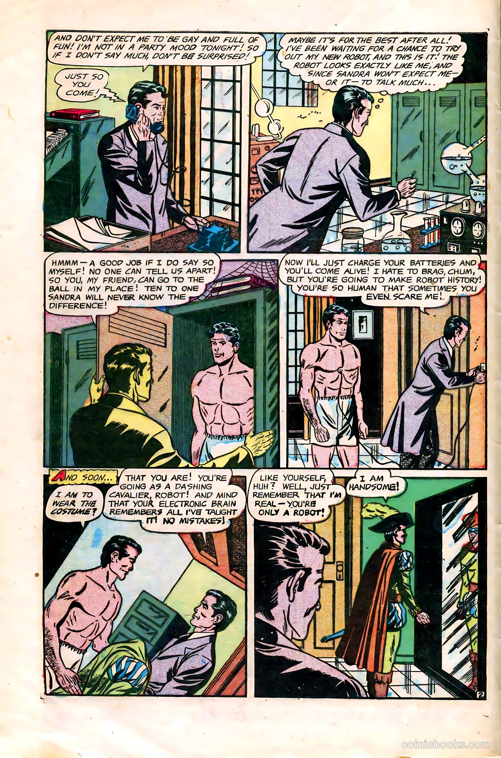 Haunted Thrills #10 (1953) — page 4 of 36
