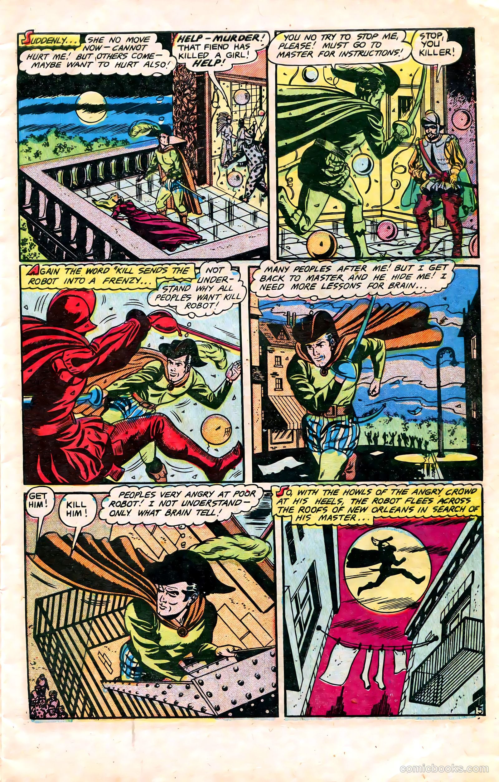 Haunted Thrills #10 (1953) — page 7 of 36