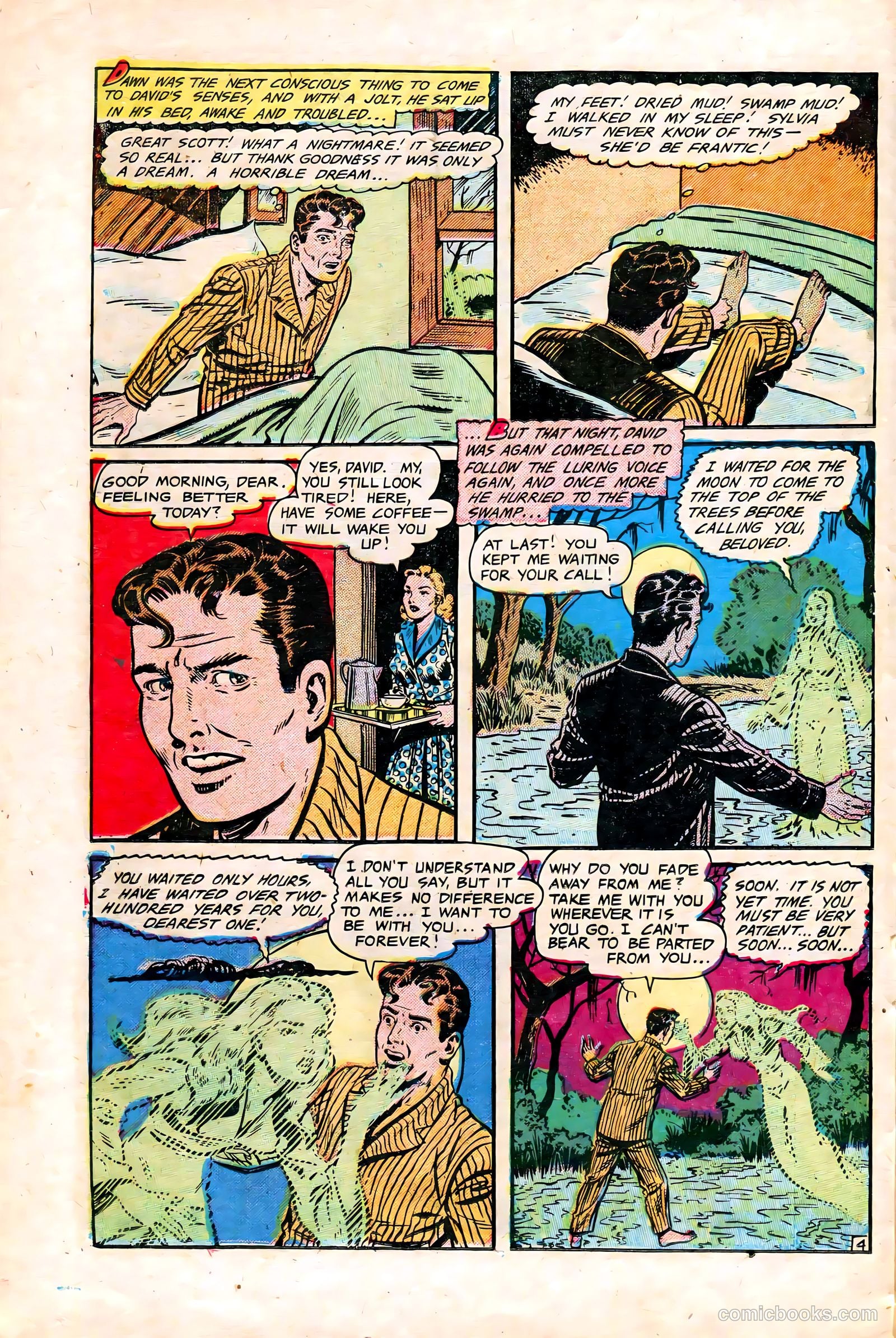 Haunted Thrills #10 (1953) — page 14 of 36