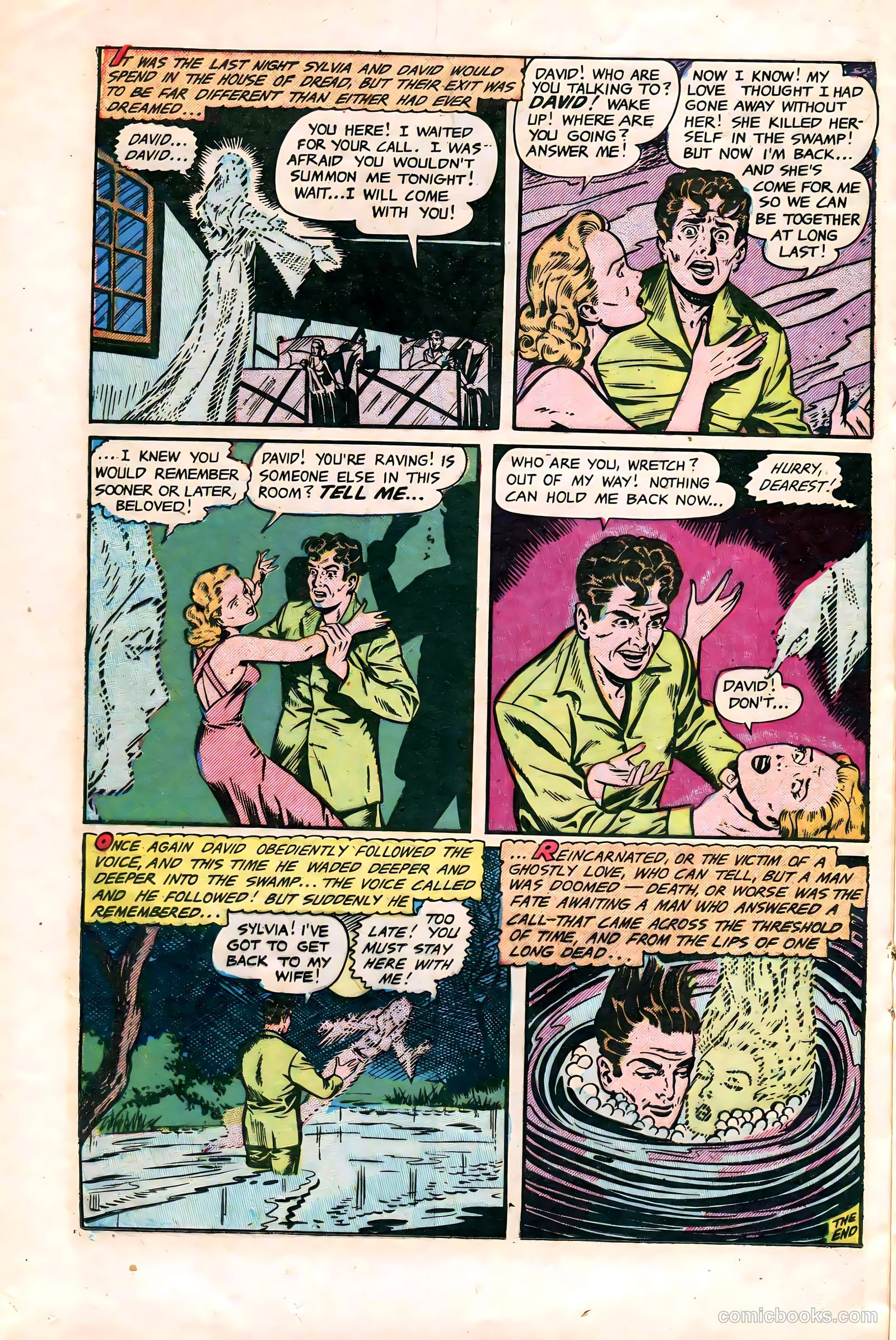 Haunted Thrills #10 (1953) — page 16 of 36