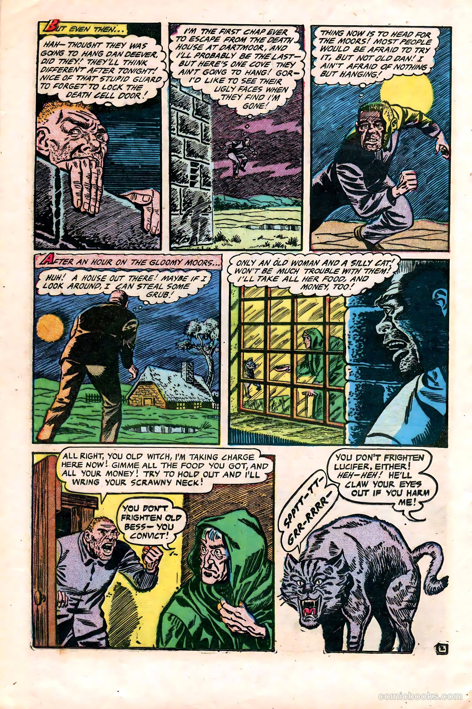 Haunted Thrills #10 (1953) — page 20 of 36