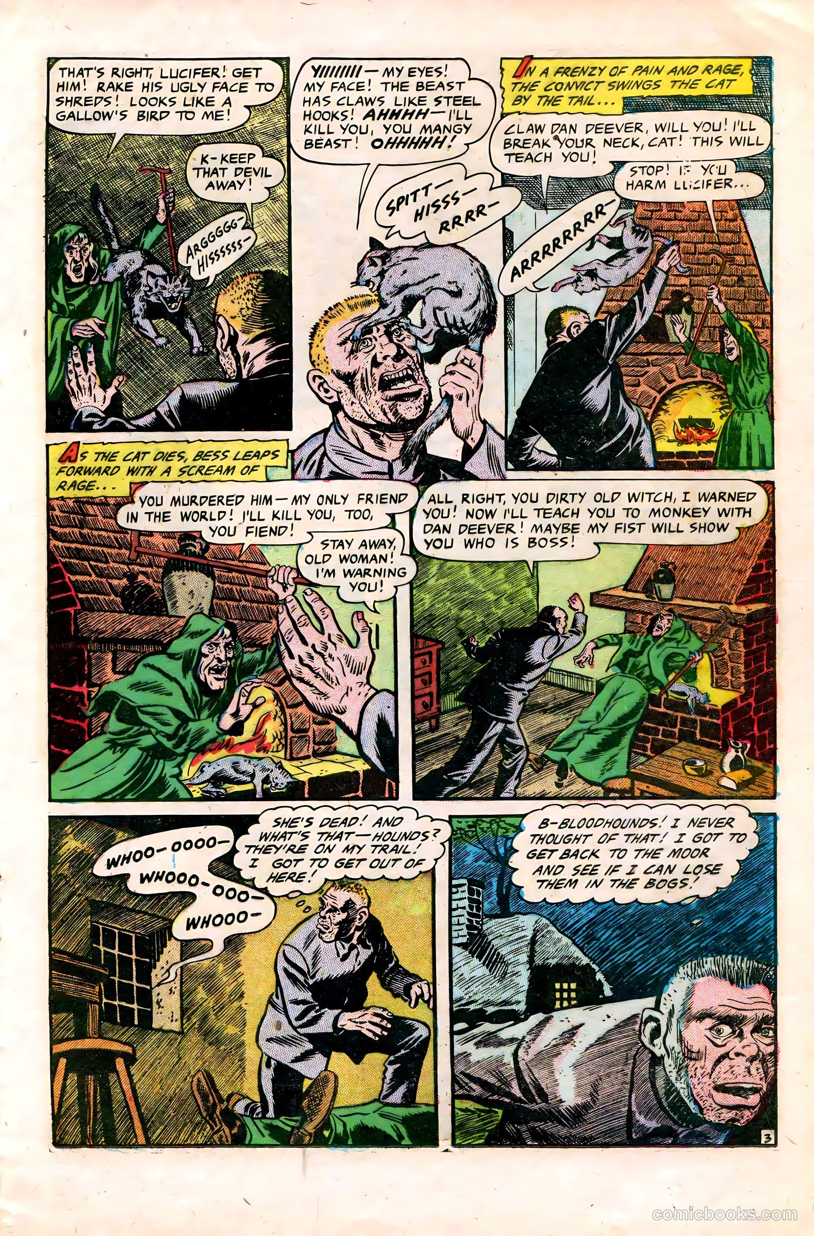 Haunted Thrills #10 (1953) — page 21 of 36