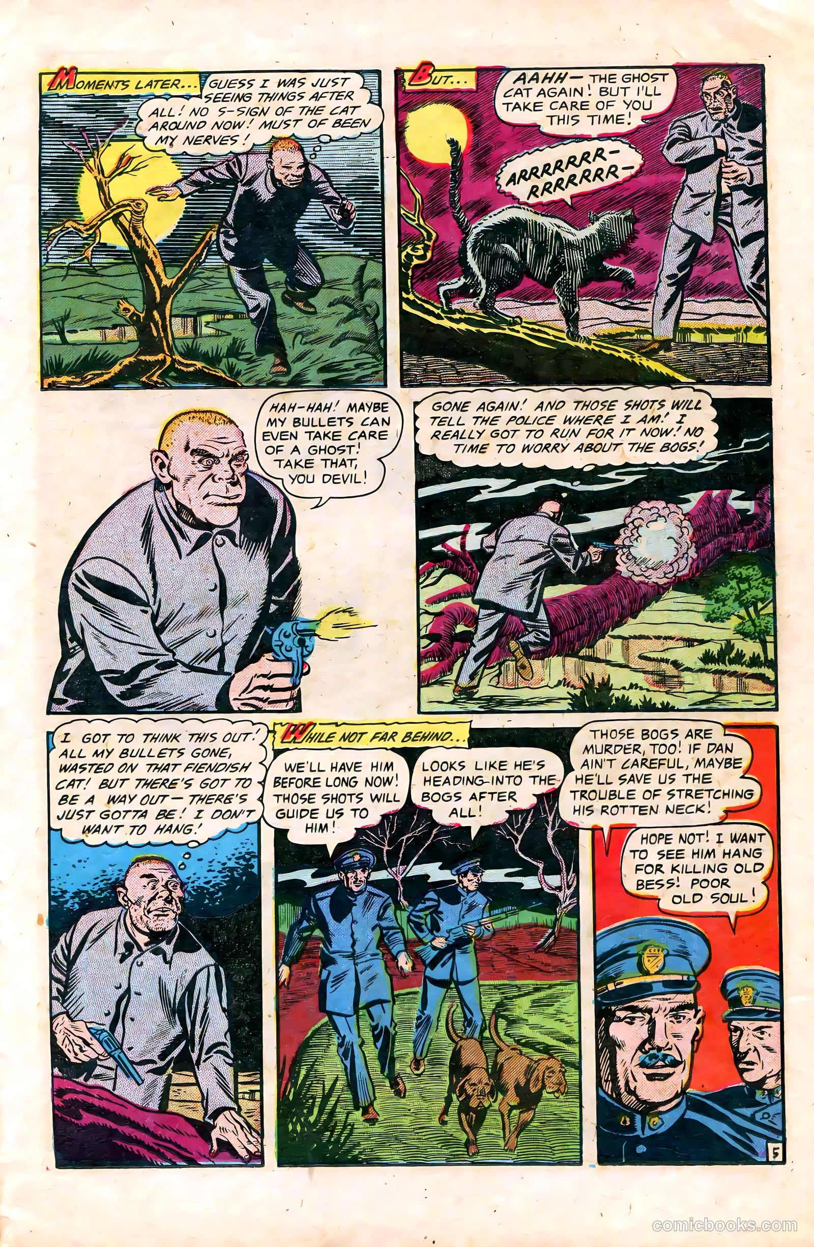 Haunted Thrills #10 (1953) — page 23 of 36