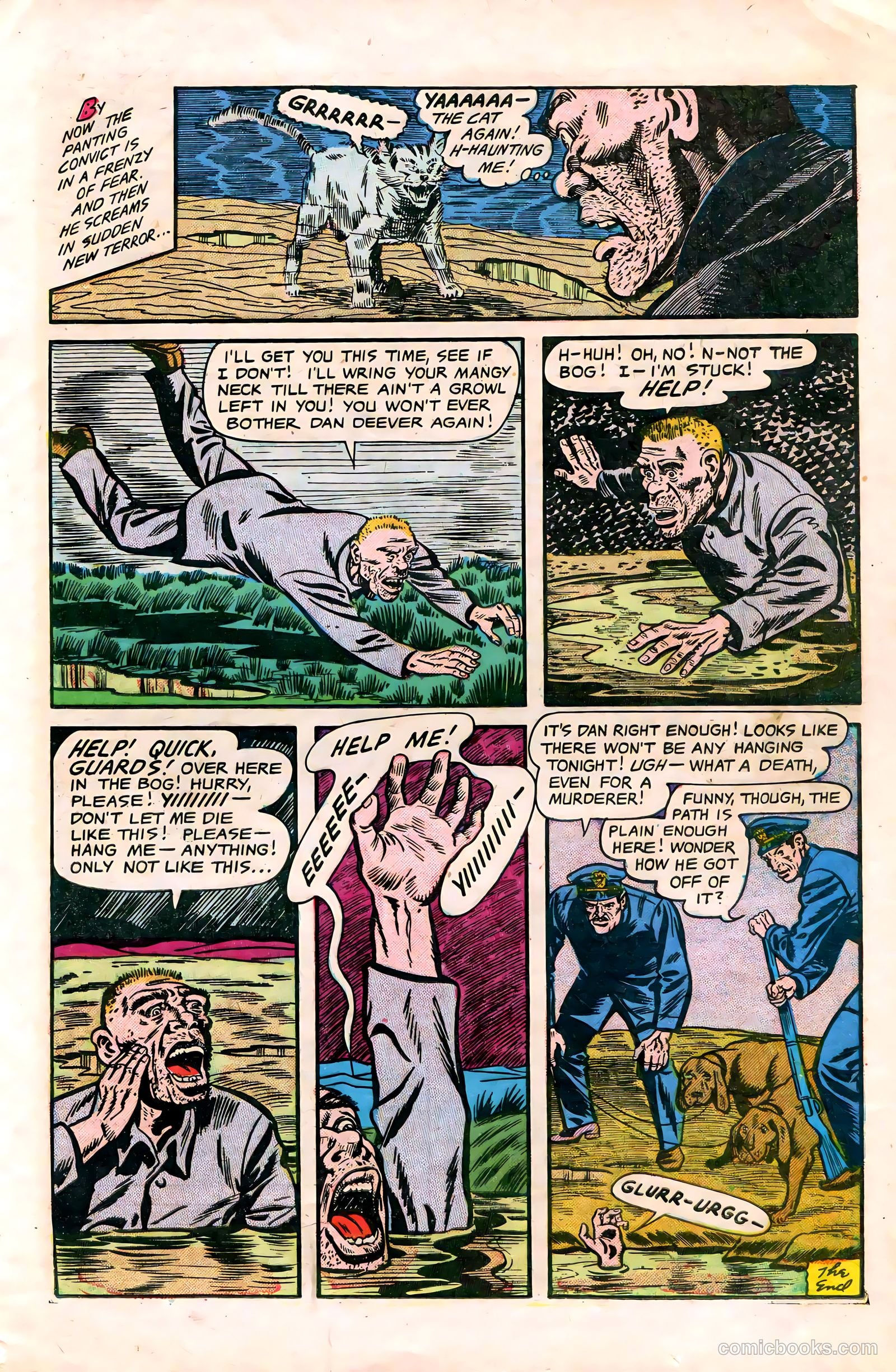 Haunted Thrills #10 (1953) — page 25 of 36