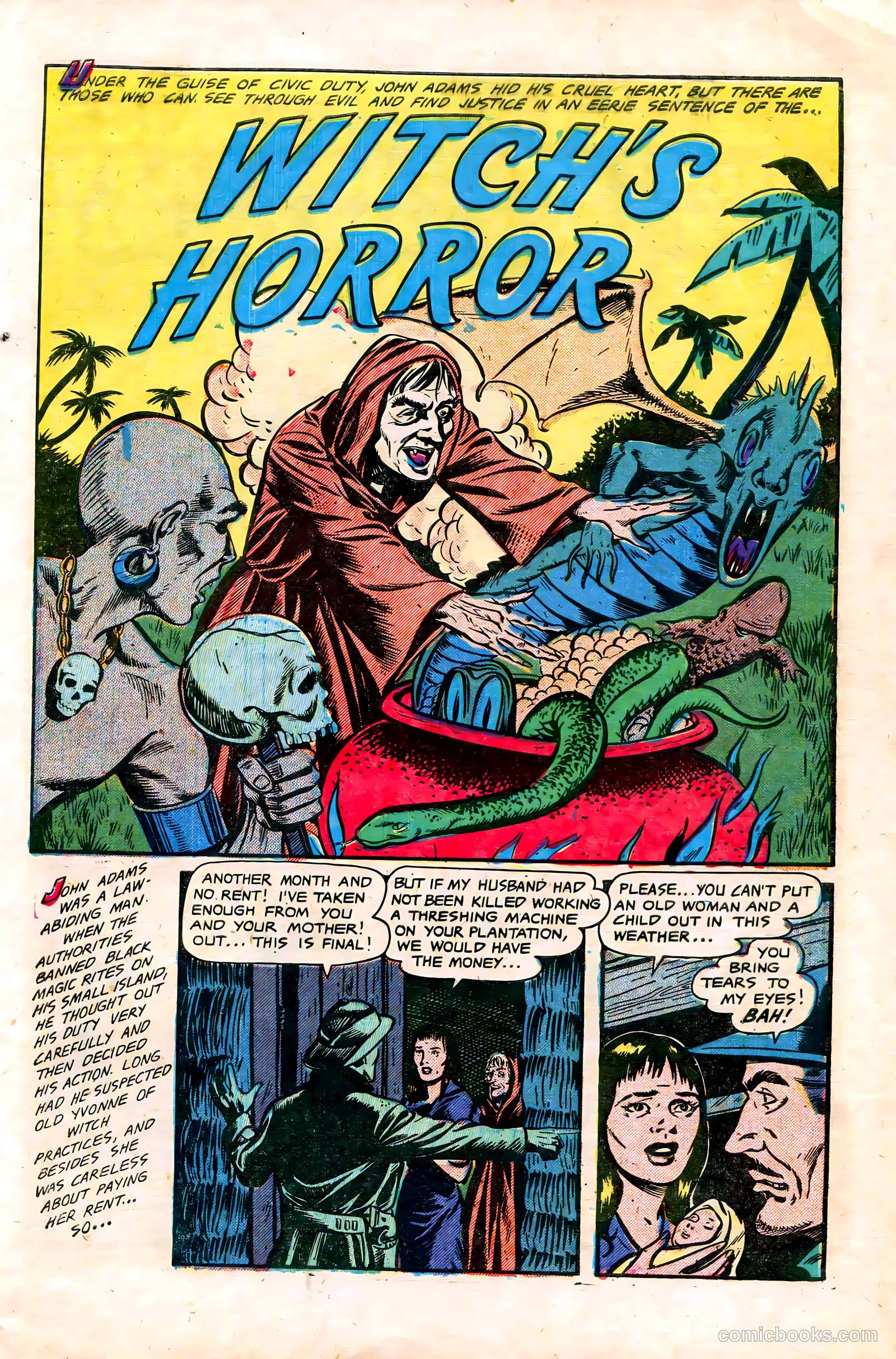 Haunted Thrills #10 (1953) — page 27 of 36