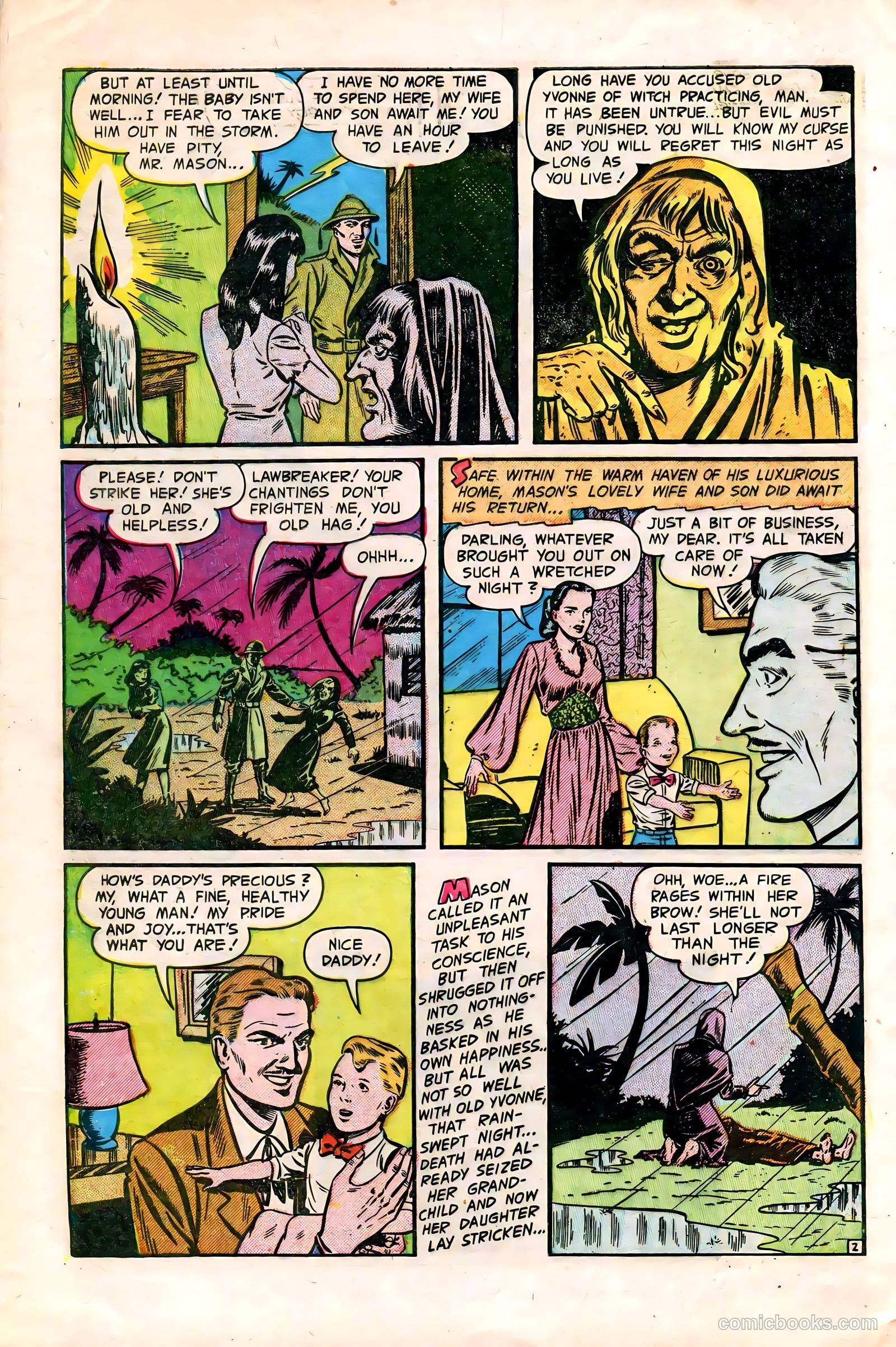Haunted Thrills #10 (1953) — page 28 of 36