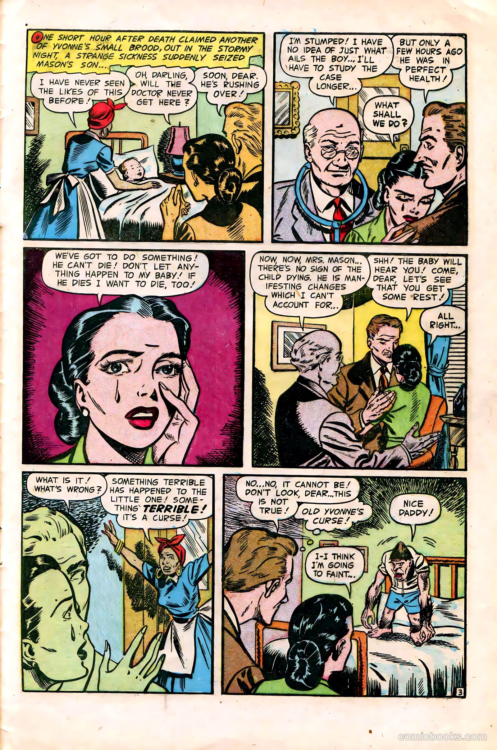 Haunted Thrills #10 (1953) — page 29 of 36