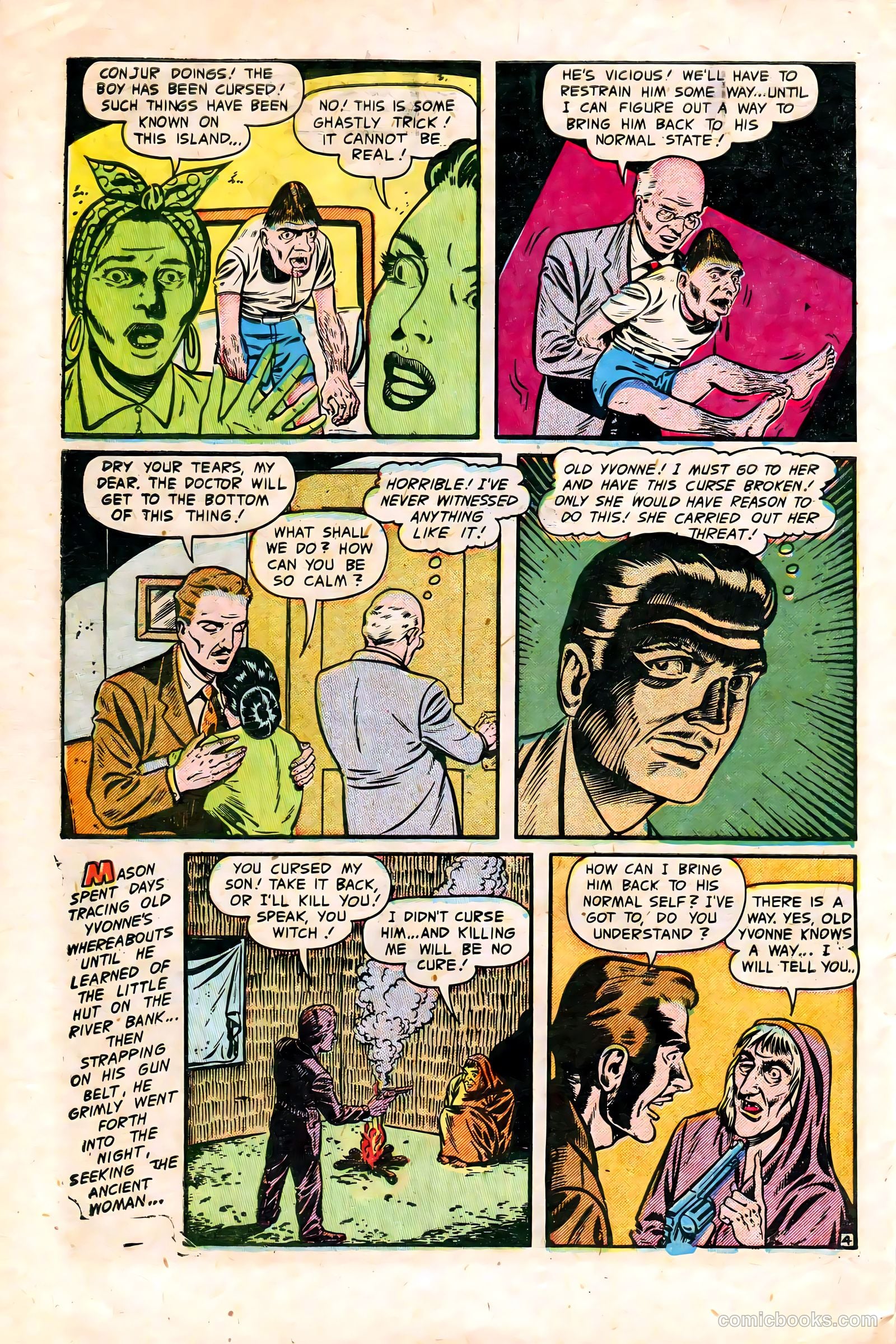 Haunted Thrills #10 (1953) — page 30 of 36