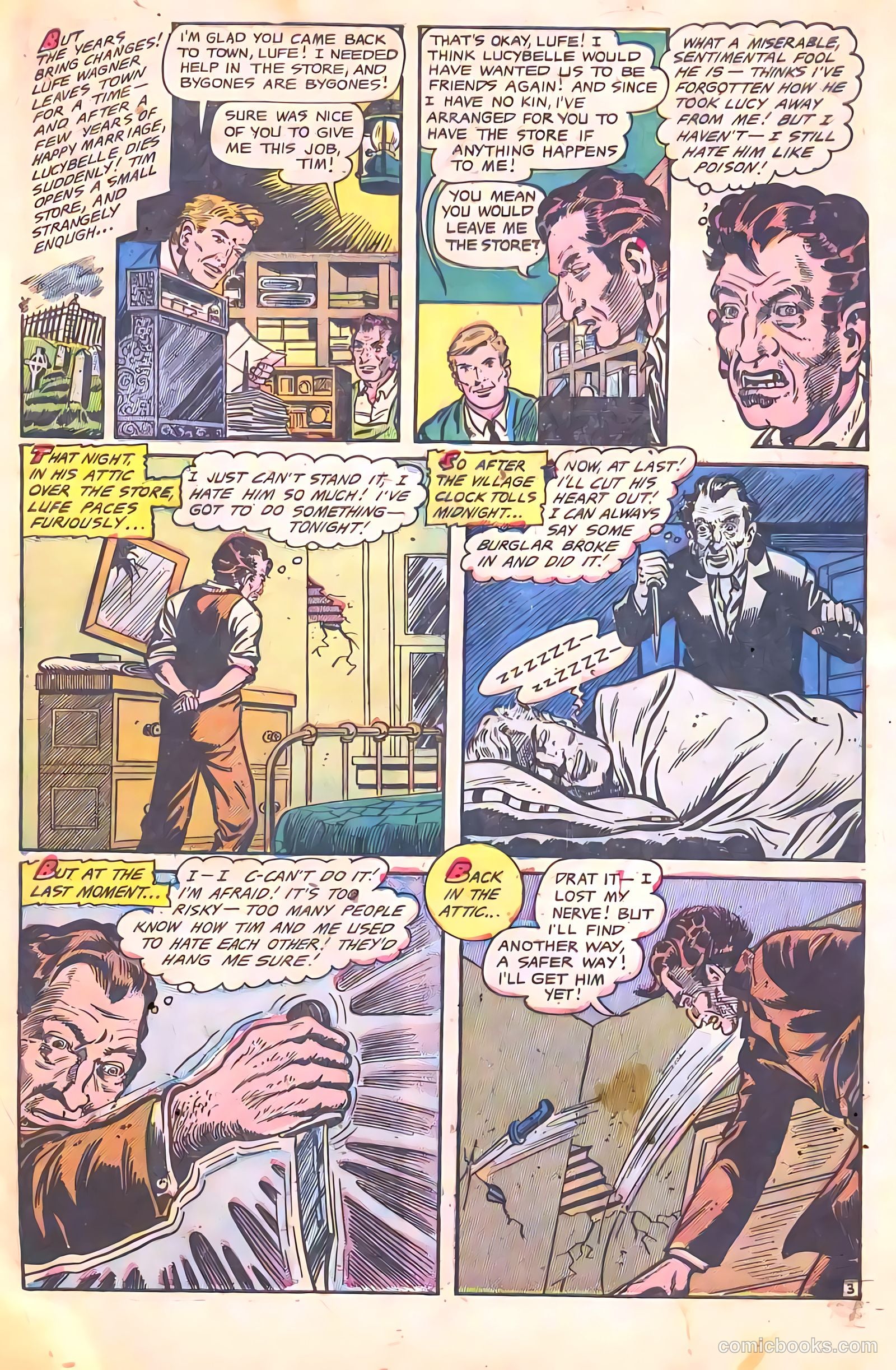 Haunted Thrills #11 (1953) — page 5 of 36