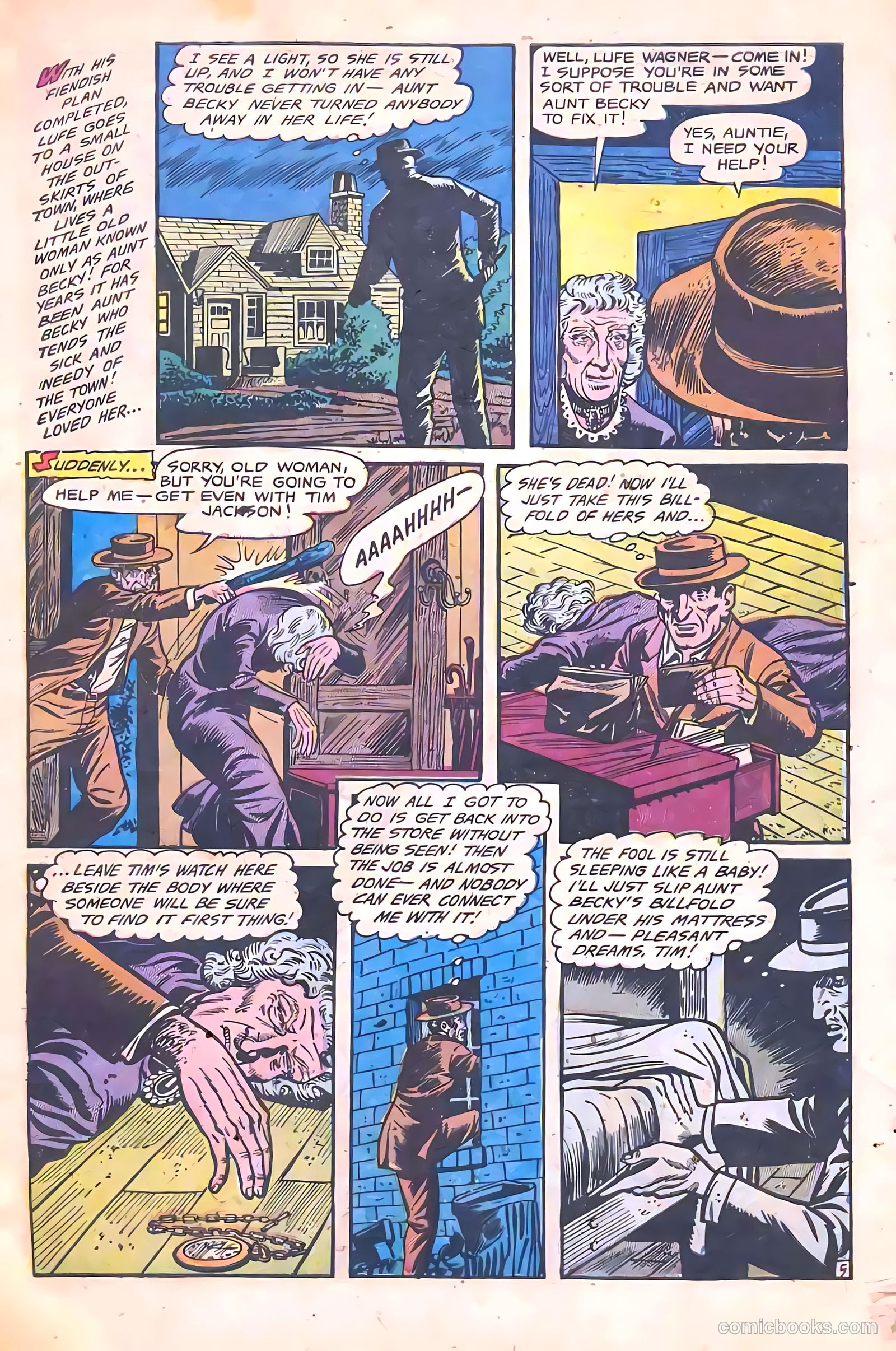 Haunted Thrills #11 (1953) — page 7 of 36