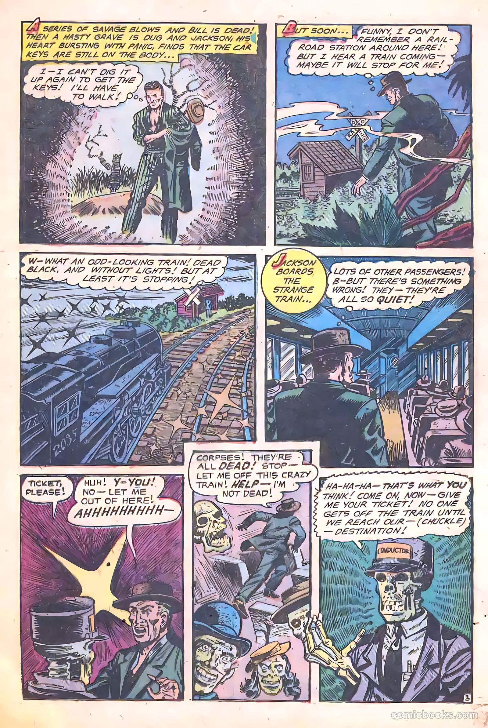Haunted Thrills #11 (1953) — page 13 of 36