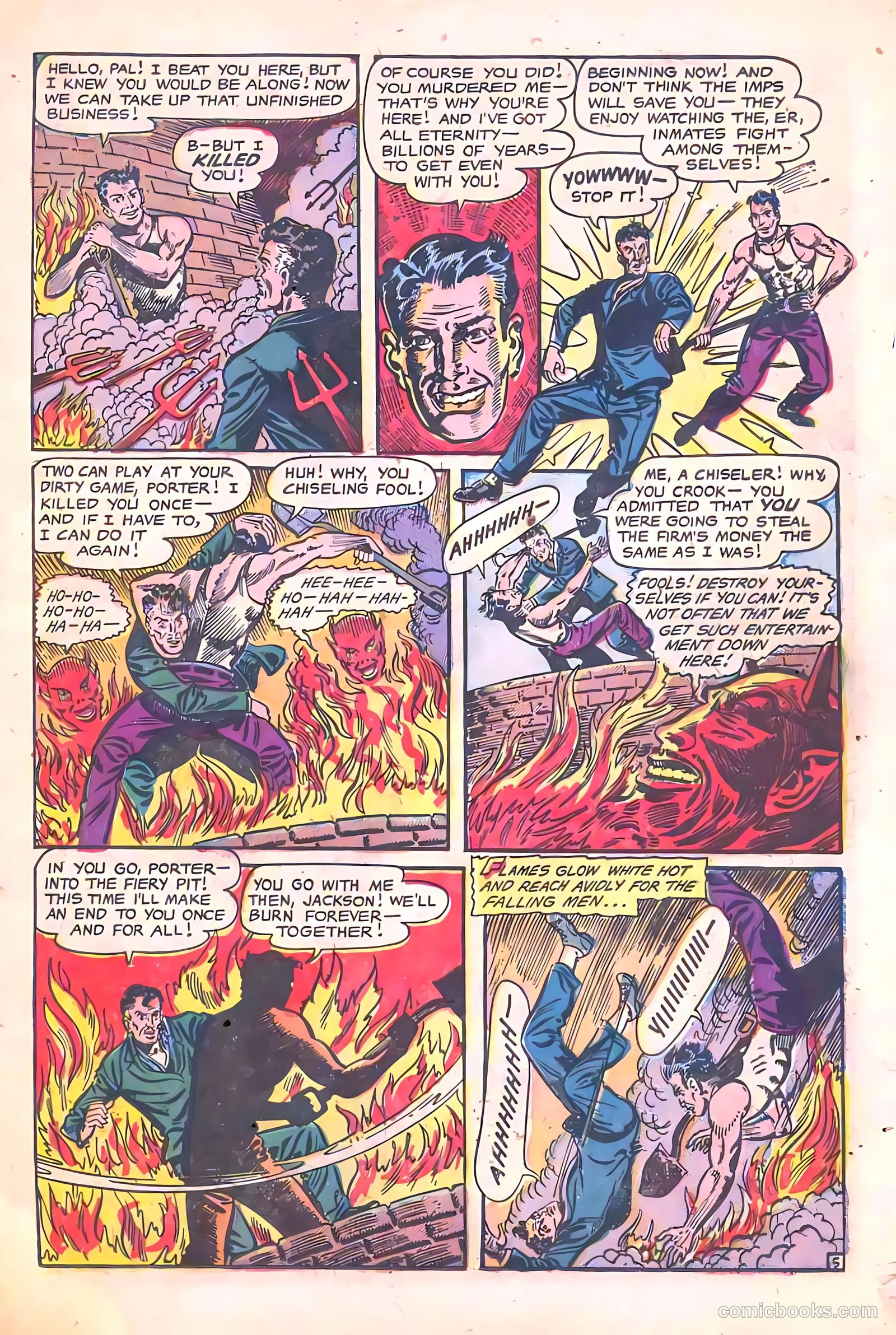 Haunted Thrills #11 (1953) — page 15 of 36