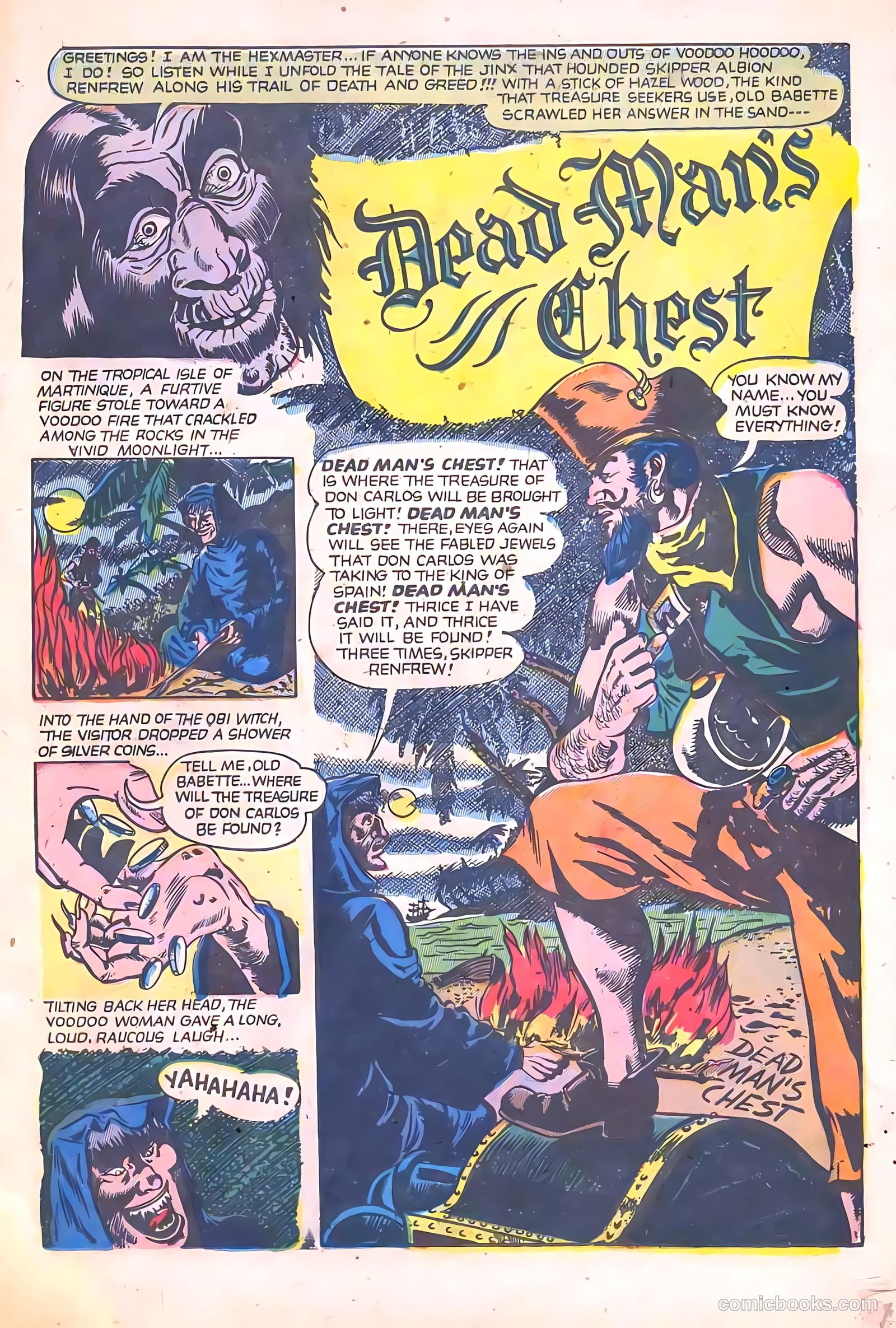 Haunted Thrills #11 (1953) — page 19 of 36