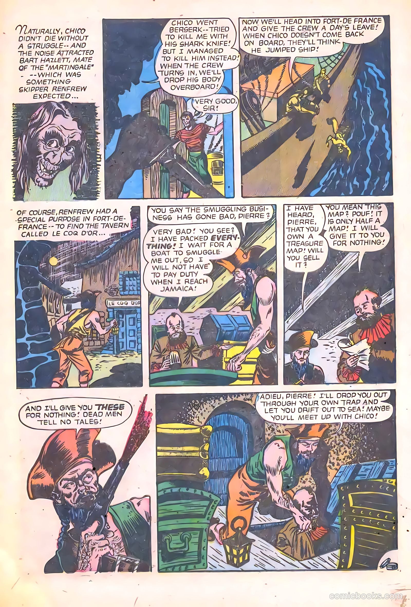 Haunted Thrills #11 (1953) — page 21 of 36