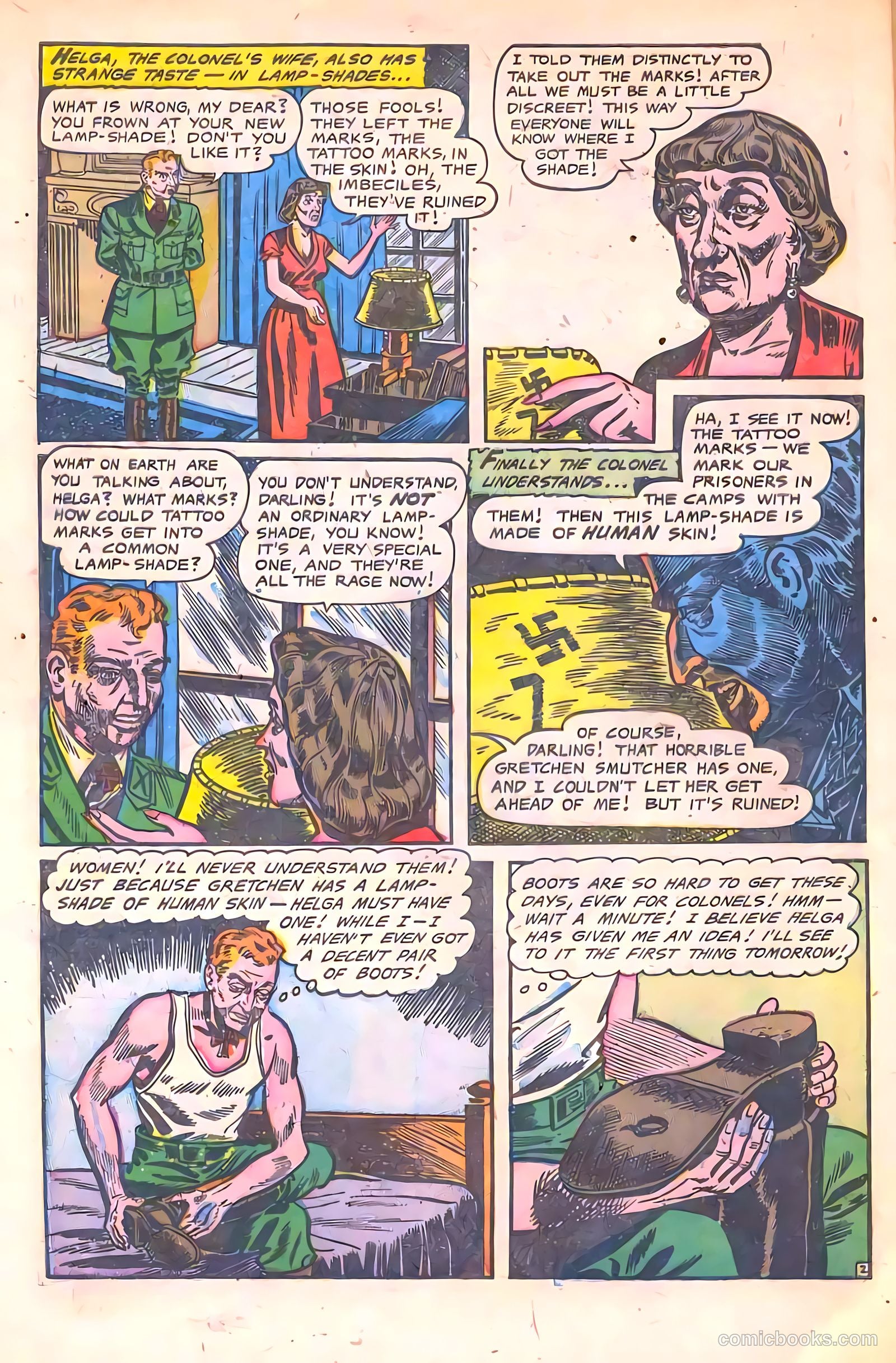 Haunted Thrills #11 (1953) — page 28 of 36