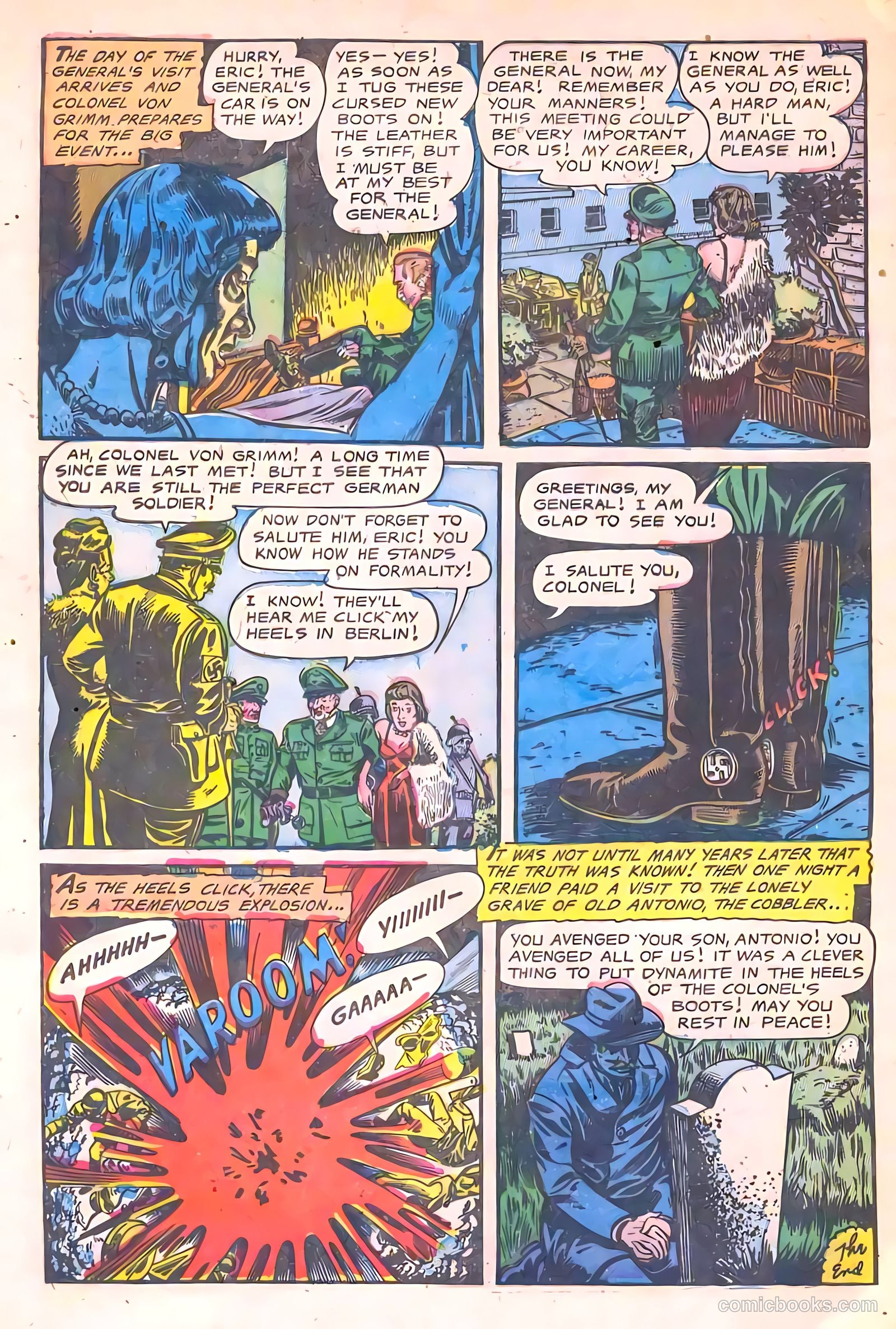 Haunted Thrills #11 (1953) — page 32 of 36