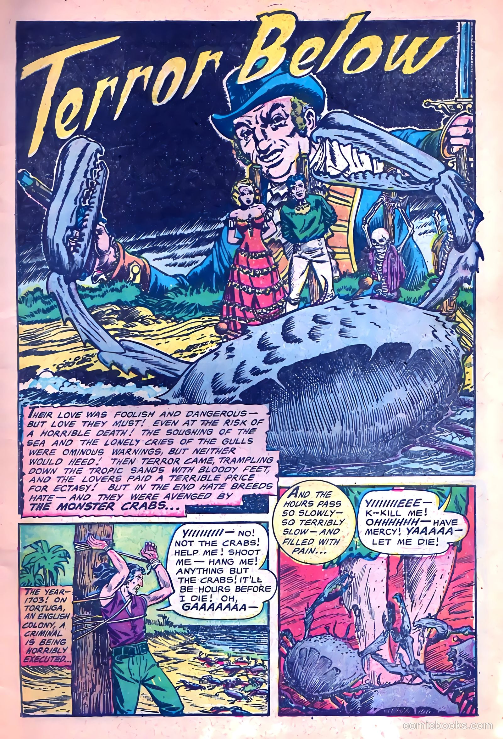 Haunted Thrills #12 (1953) — page 3 of 36