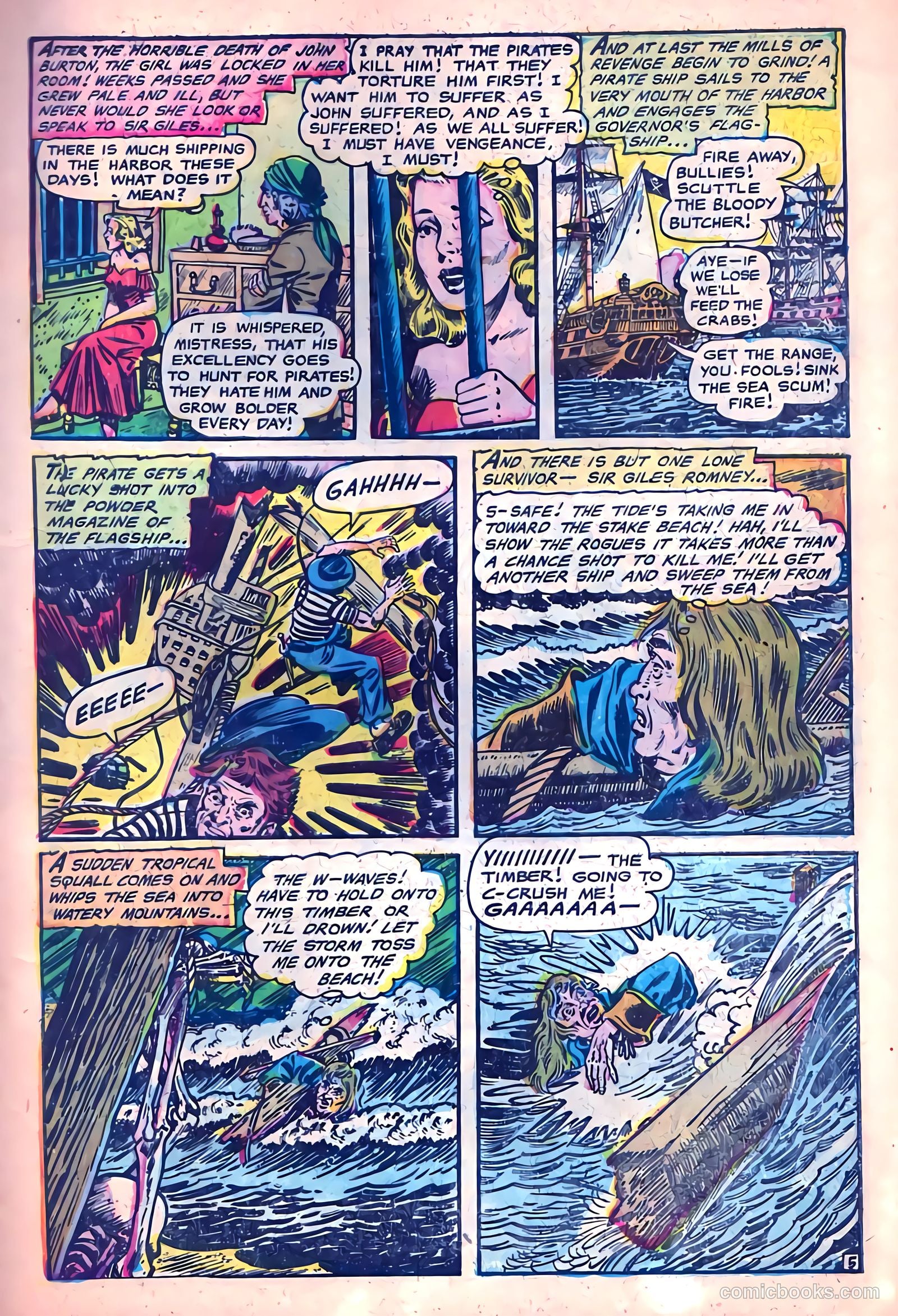 Haunted Thrills #12 (1953) — page 7 of 36