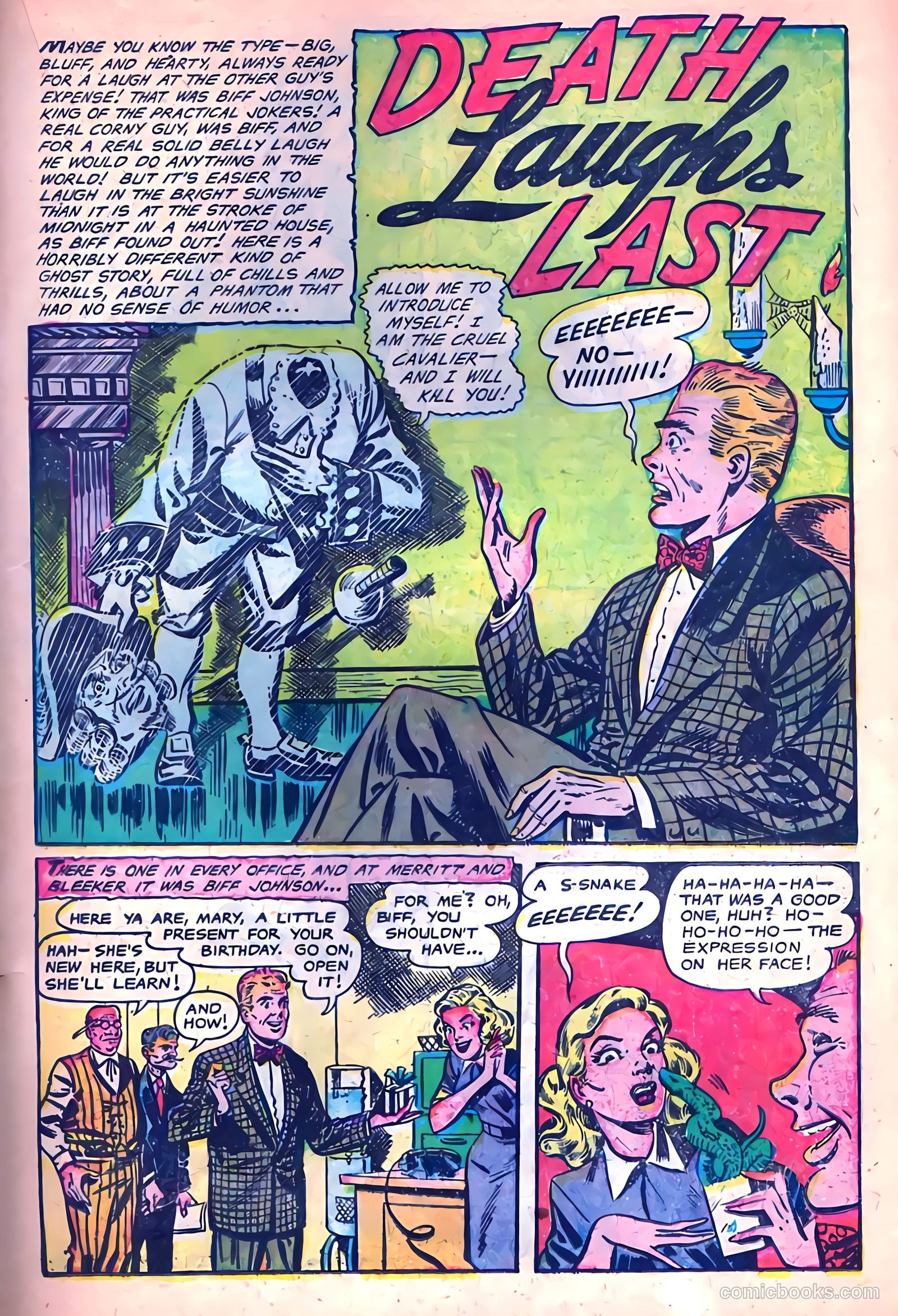 Haunted Thrills #12 (1953) — page 19 of 36