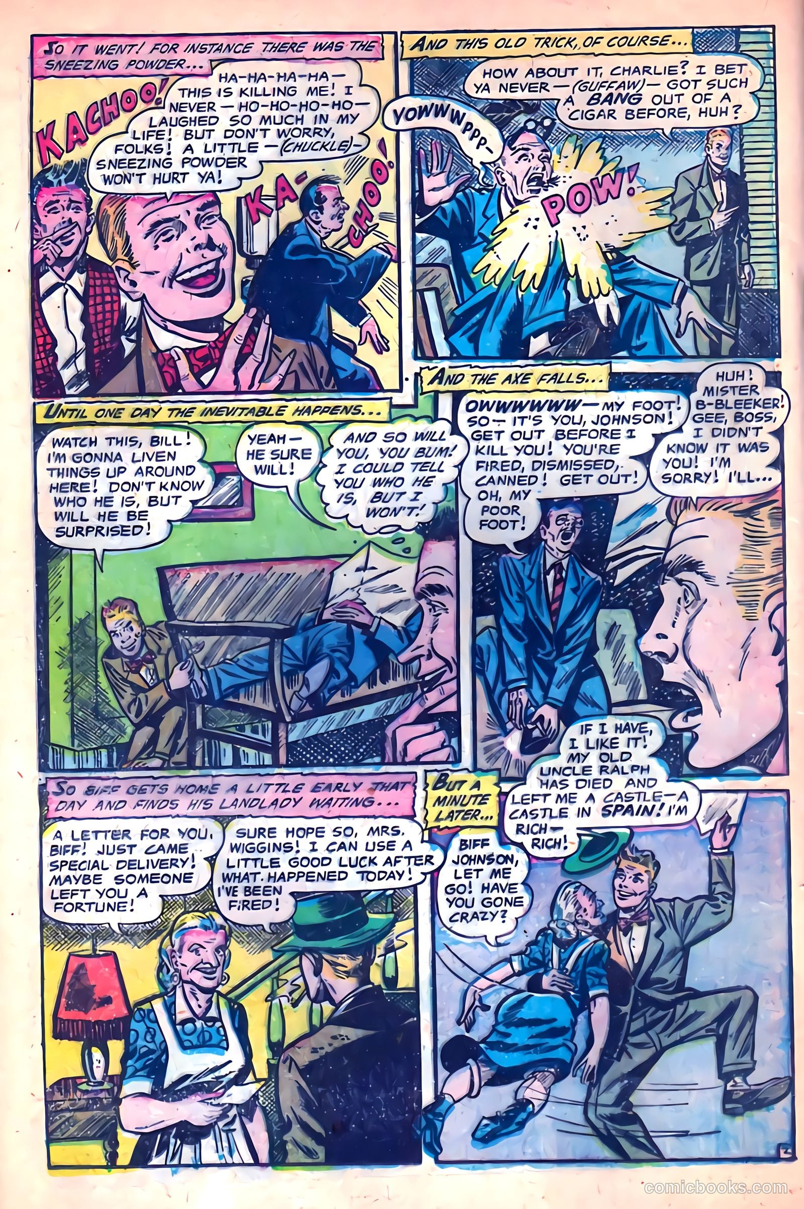 Haunted Thrills #12 (1953) — page 20 of 36