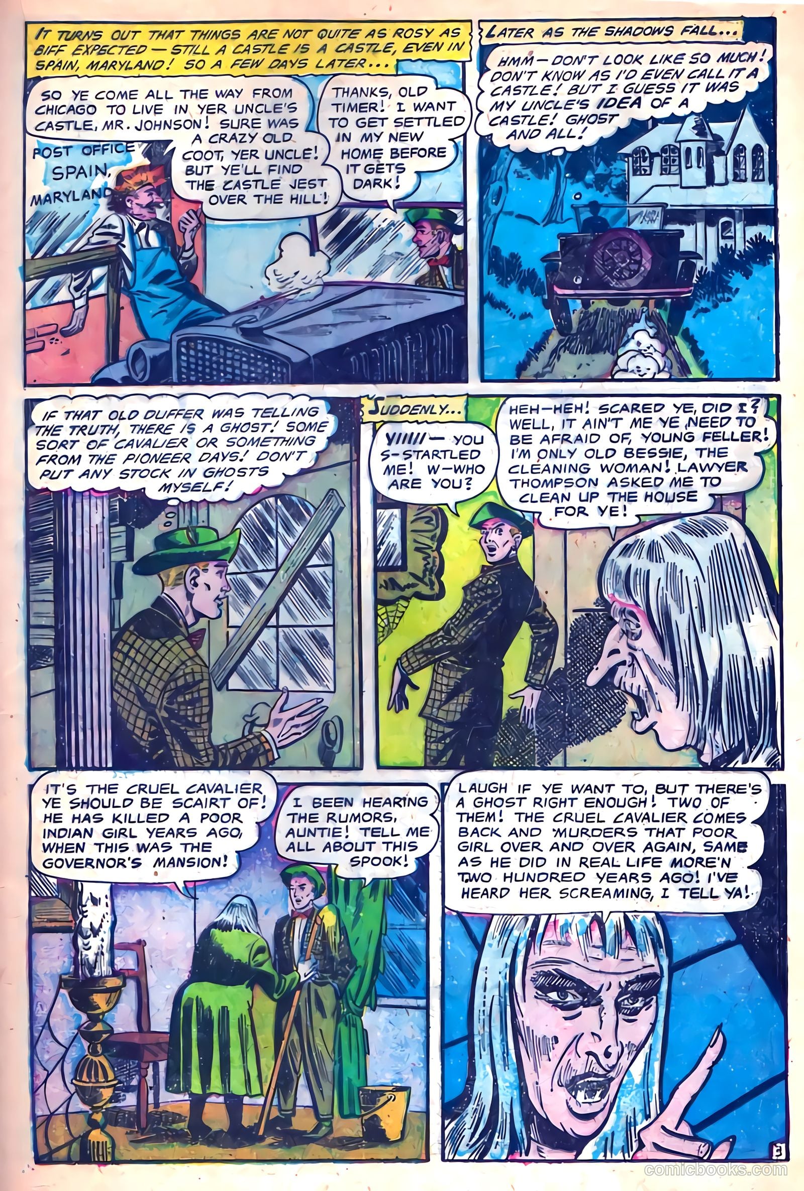 Haunted Thrills #12 (1953) — page 21 of 36