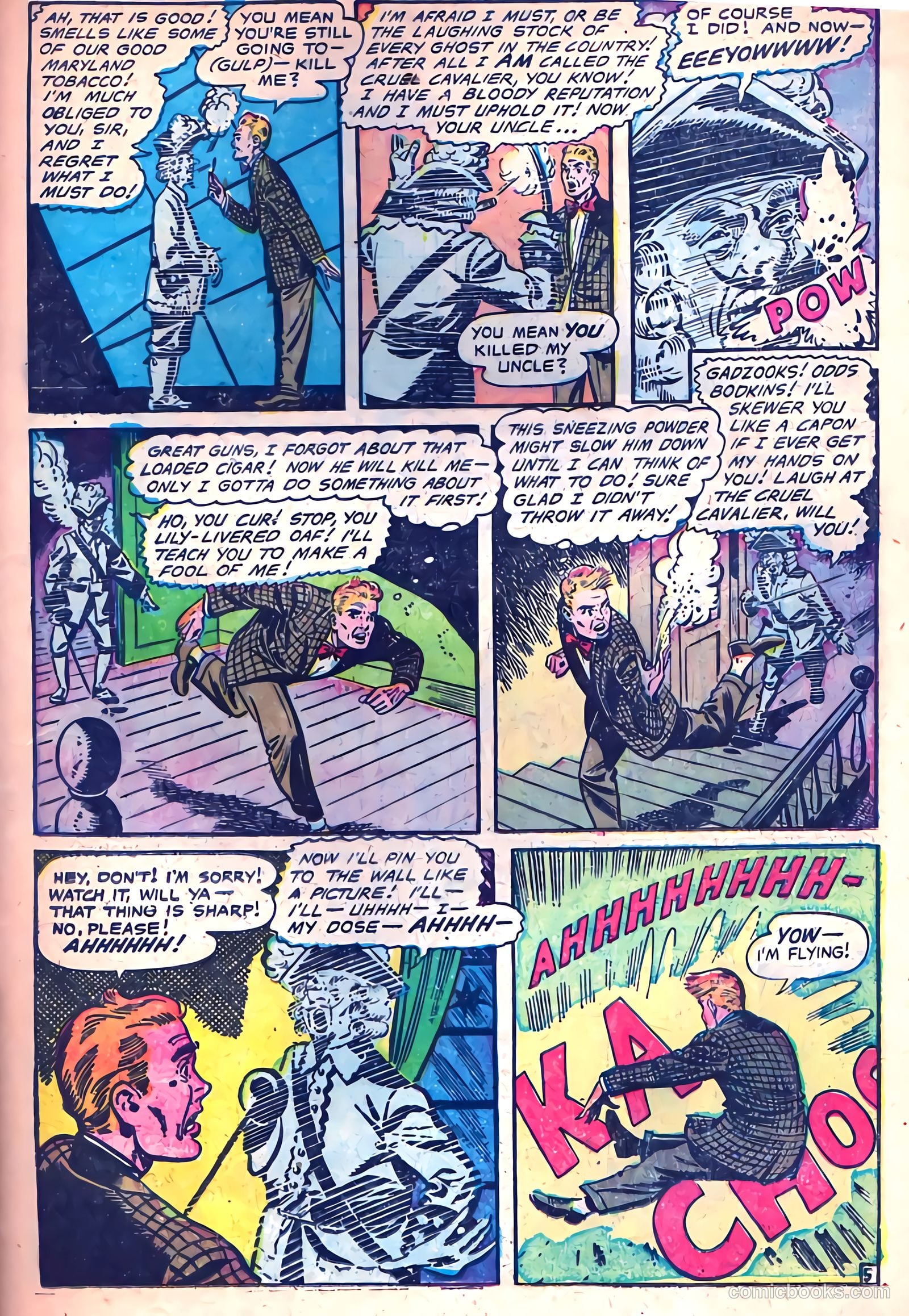 Haunted Thrills #12 (1953) — page 23 of 36