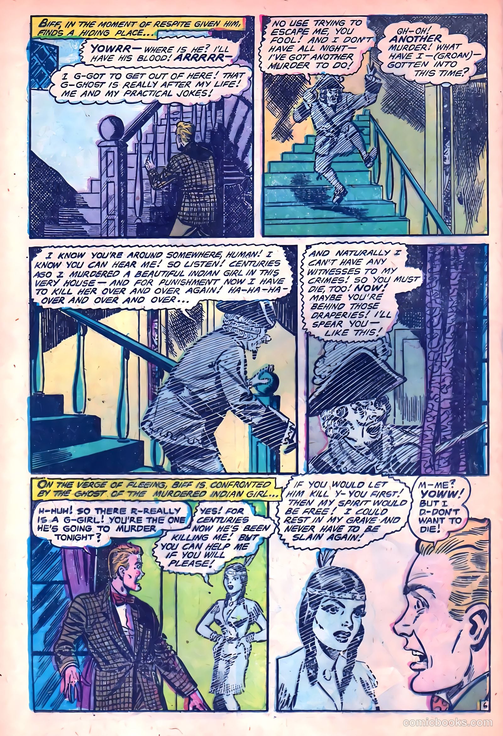 Haunted Thrills #12 (1953) — page 24 of 36