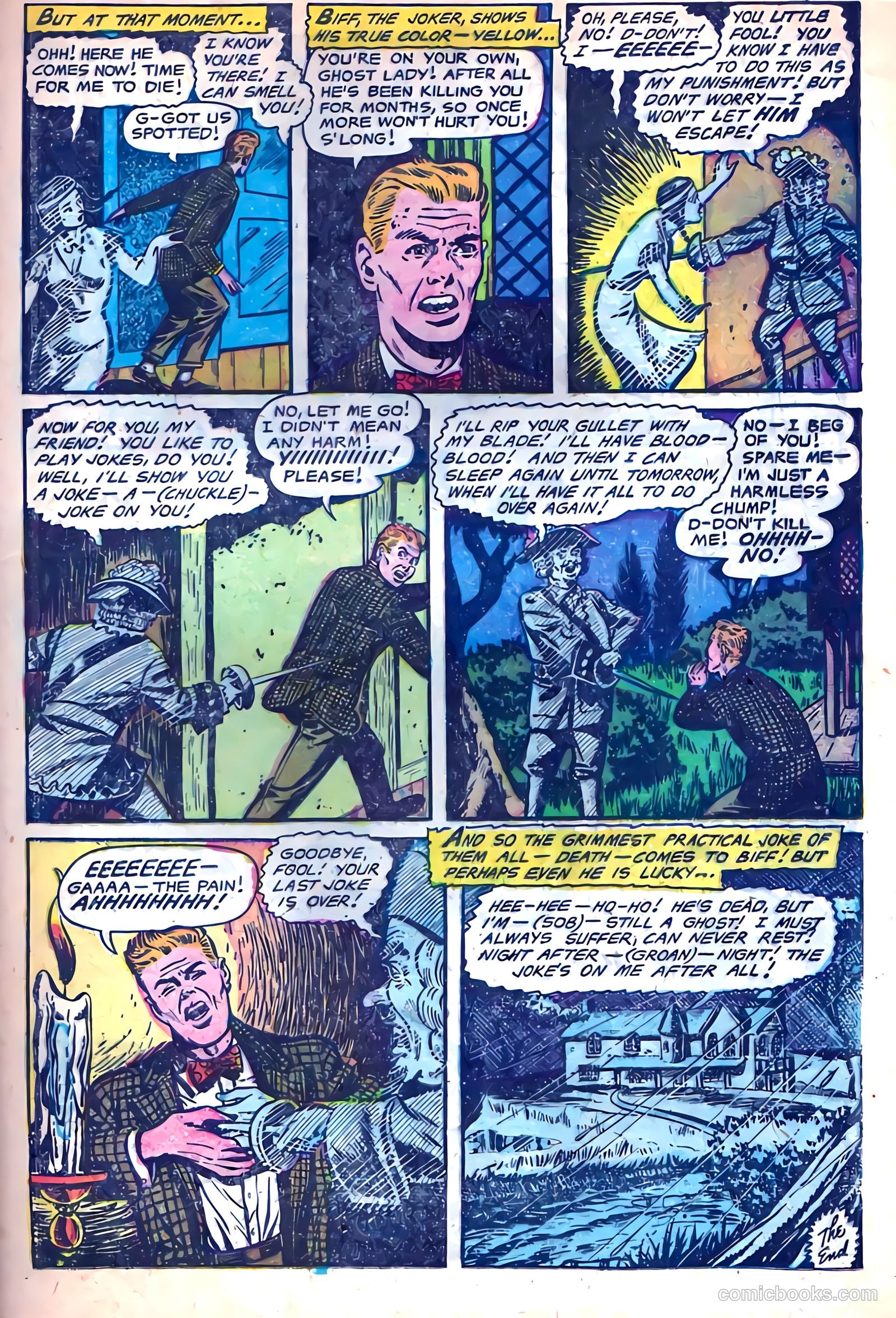 Haunted Thrills #12 (1953) — page 25 of 36