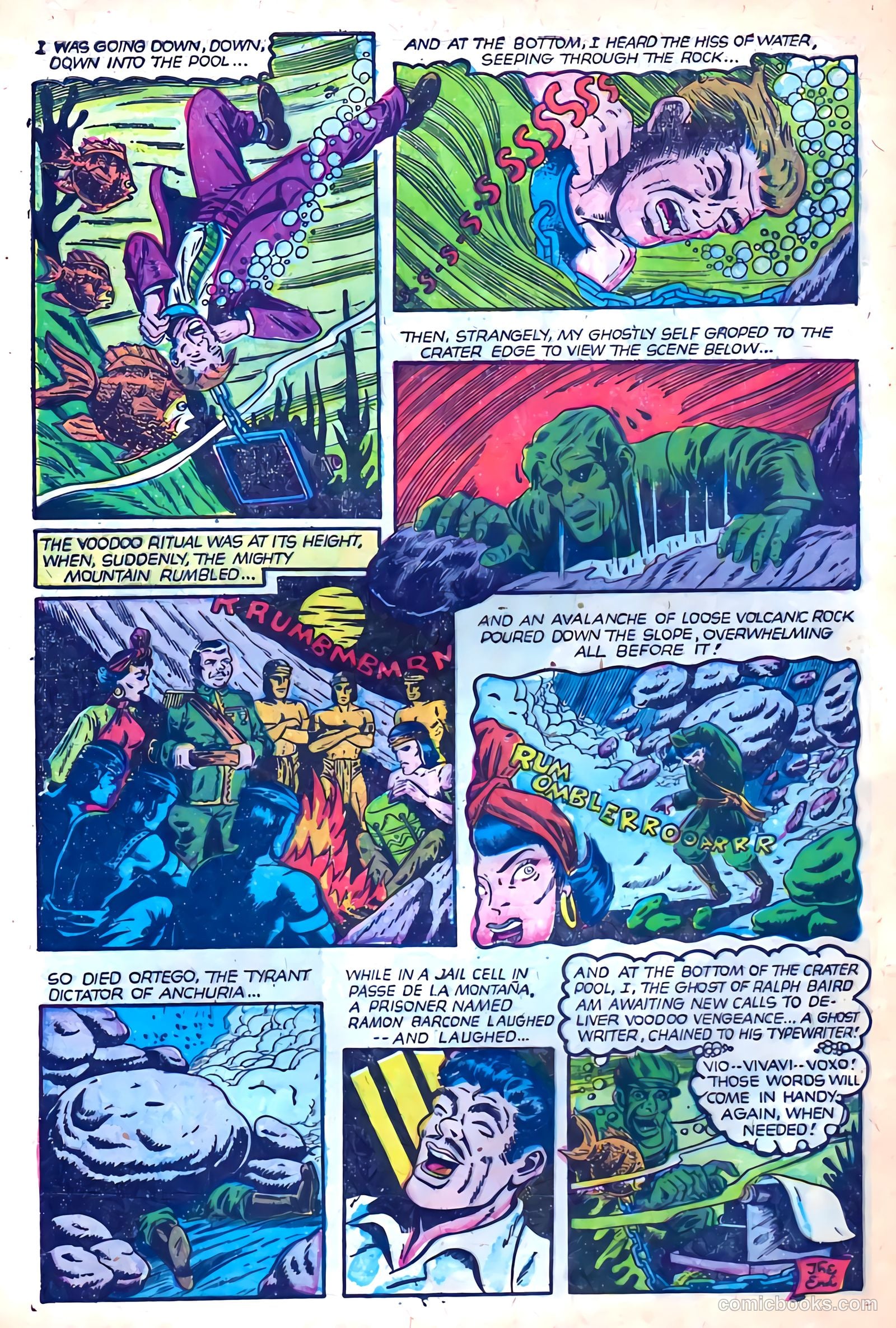 Haunted Thrills #12 (1953) — page 32 of 36