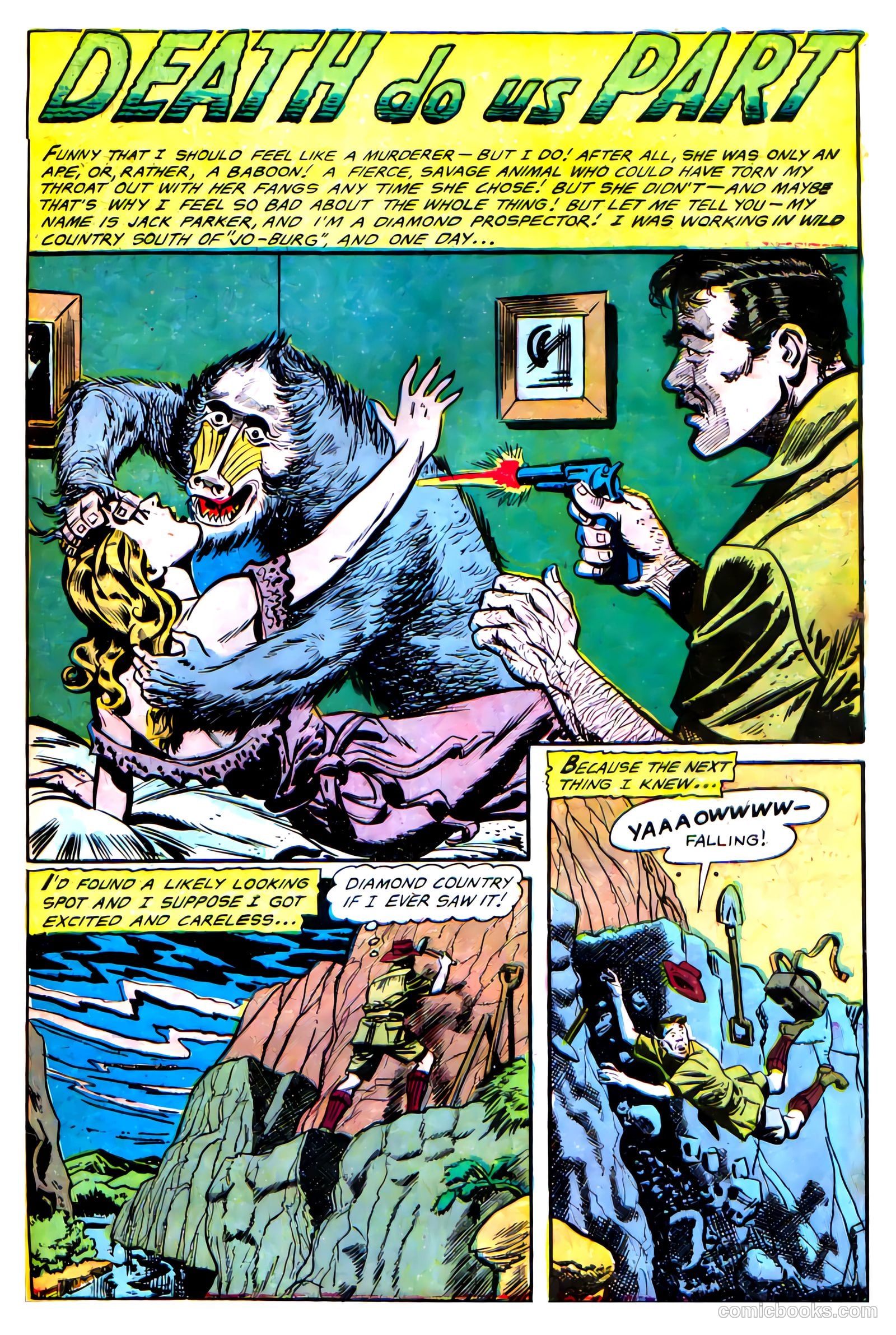 Haunted Thrills #13 (1954) — page 2 of 15