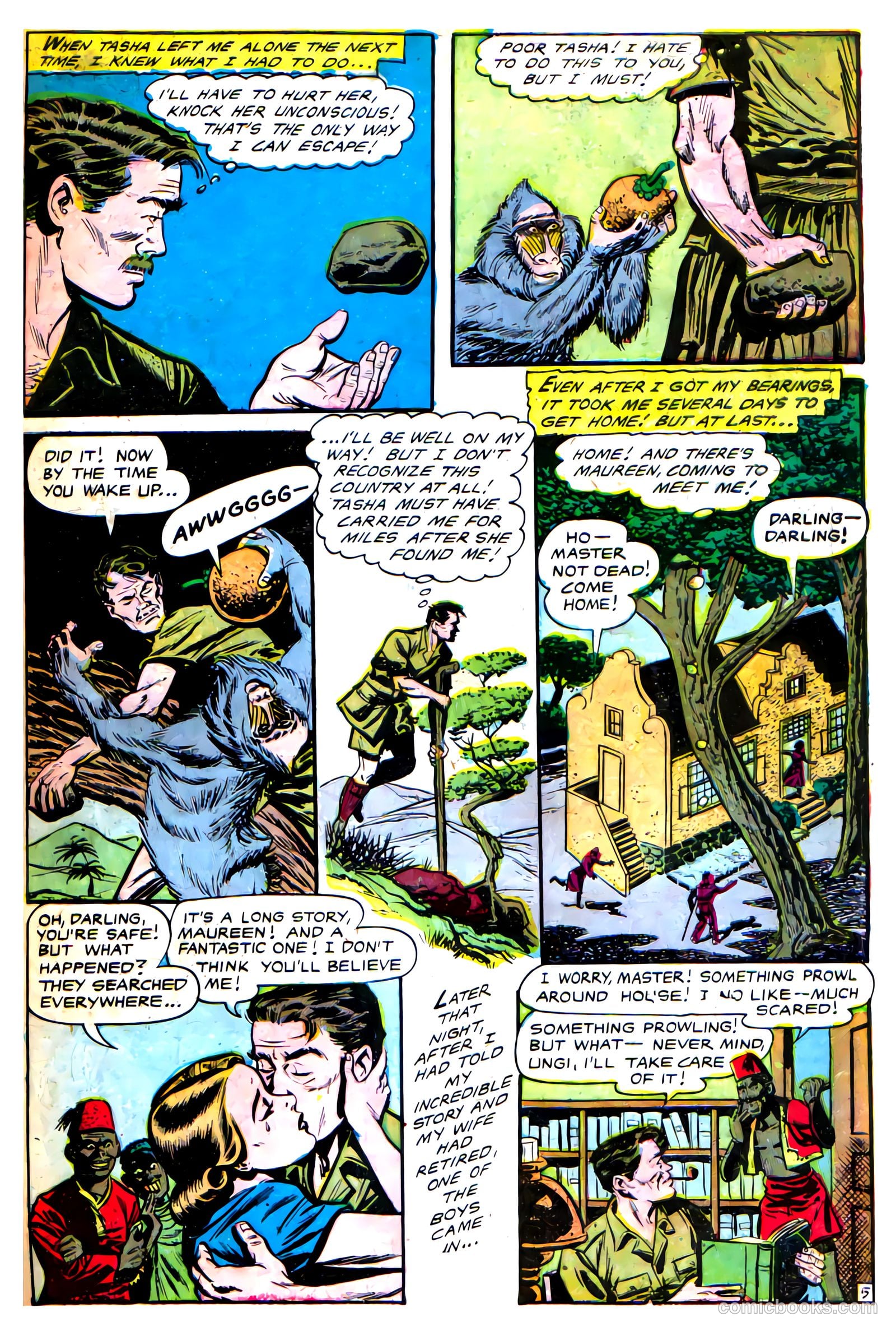 Haunted Thrills #13 (1954) — page 6 of 15