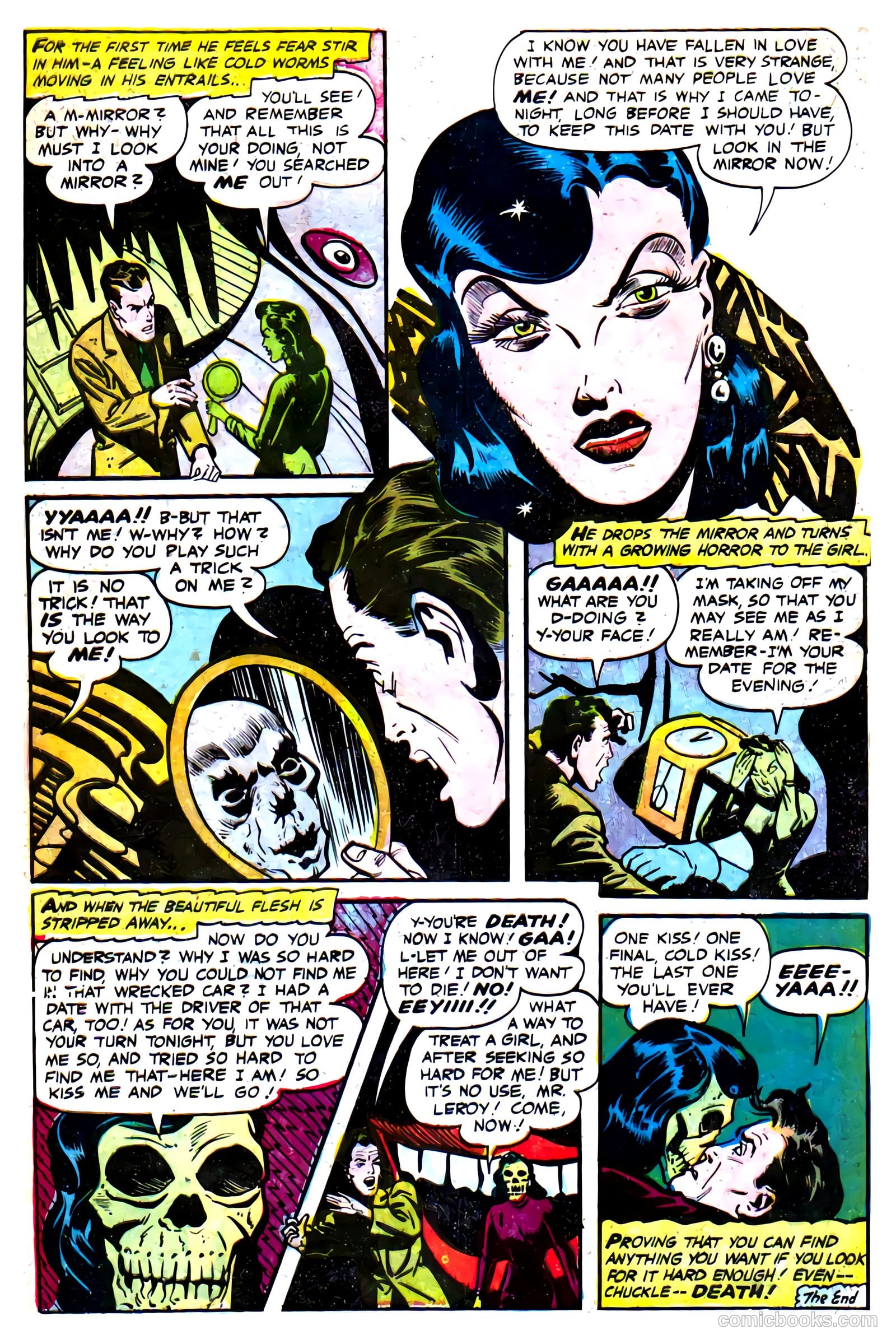 Haunted Thrills #13 (1954) — page 15 of 15