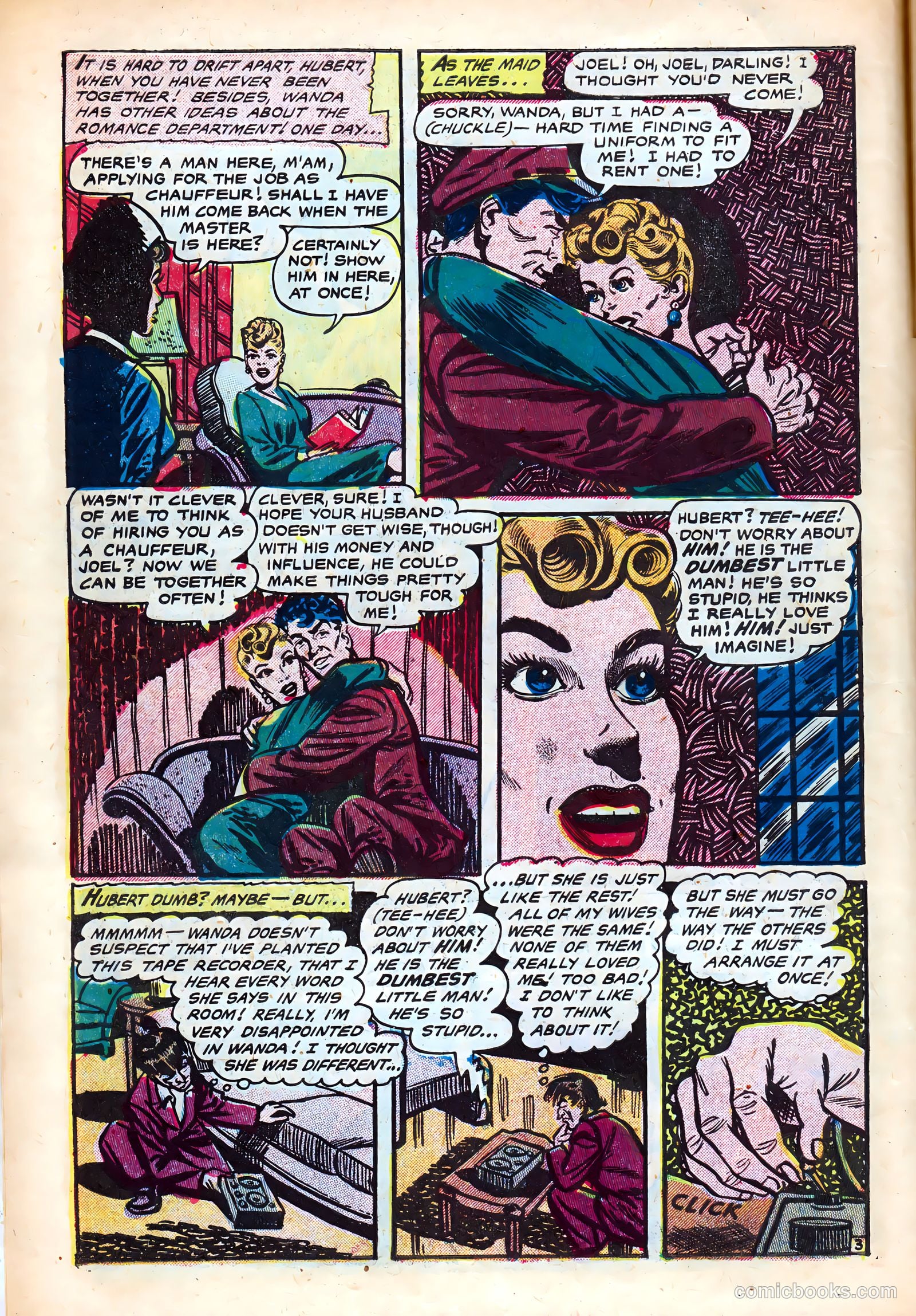 Haunted Thrills #14 (1954) — page 6 of 36