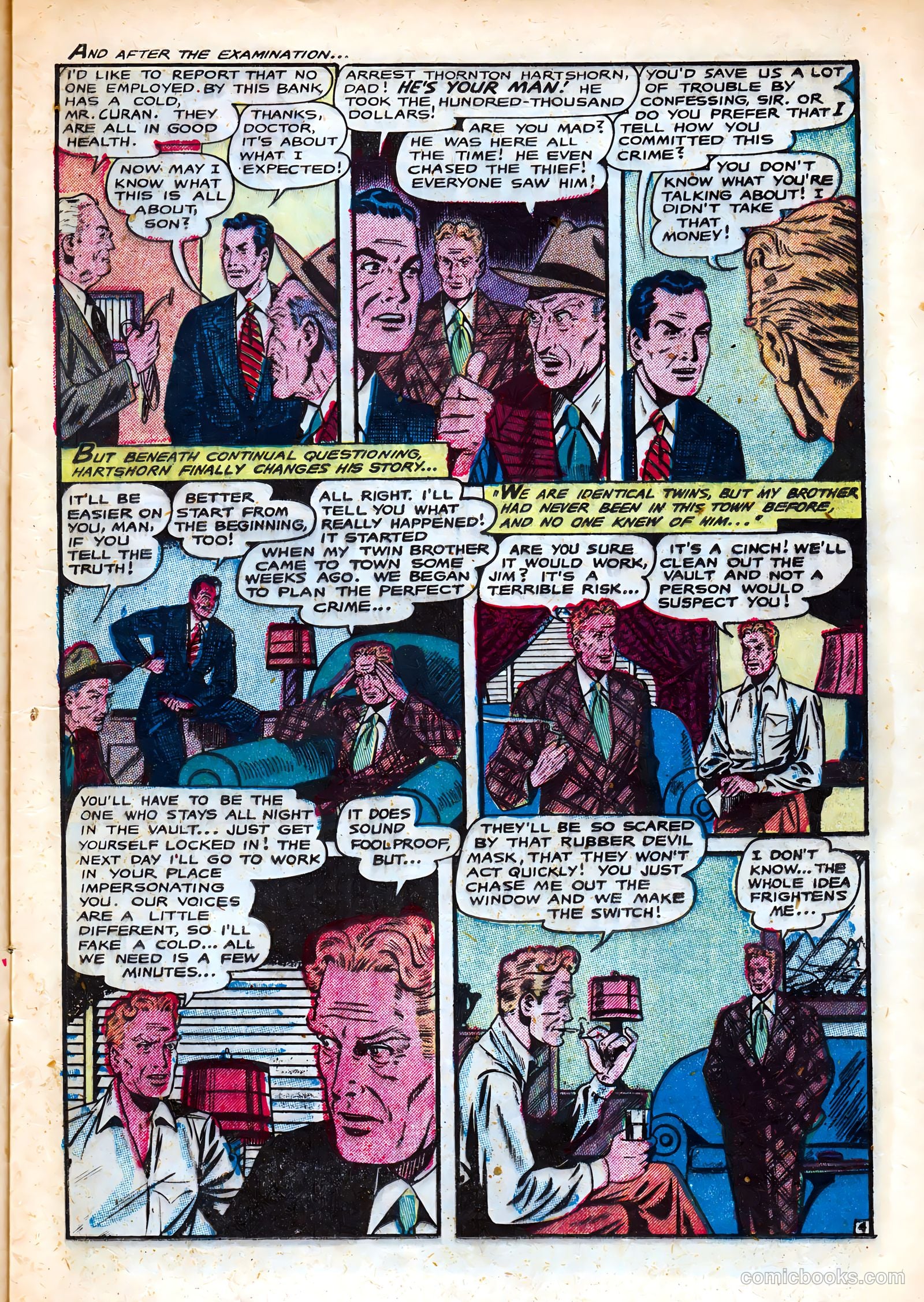 Haunted Thrills #14 (1954) — page 13 of 36