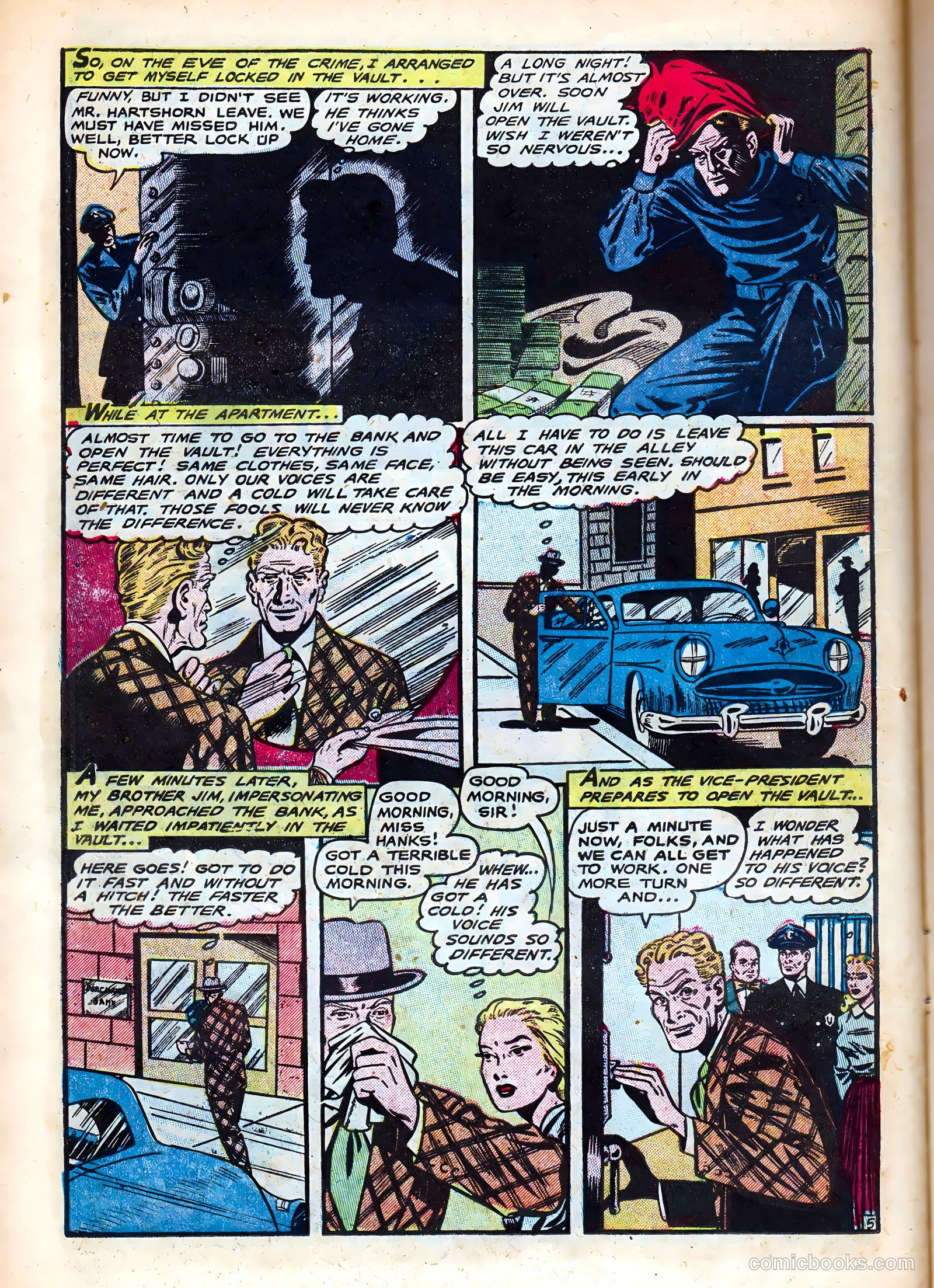 Haunted Thrills #14 (1954) — page 14 of 36