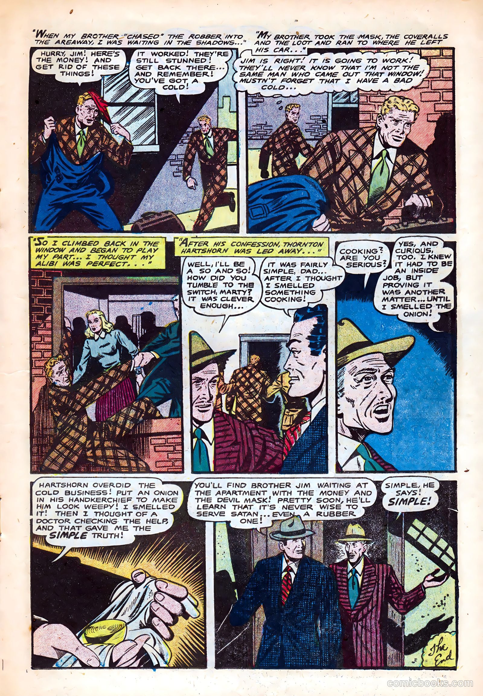 Haunted Thrills #14 (1954) — page 15 of 36