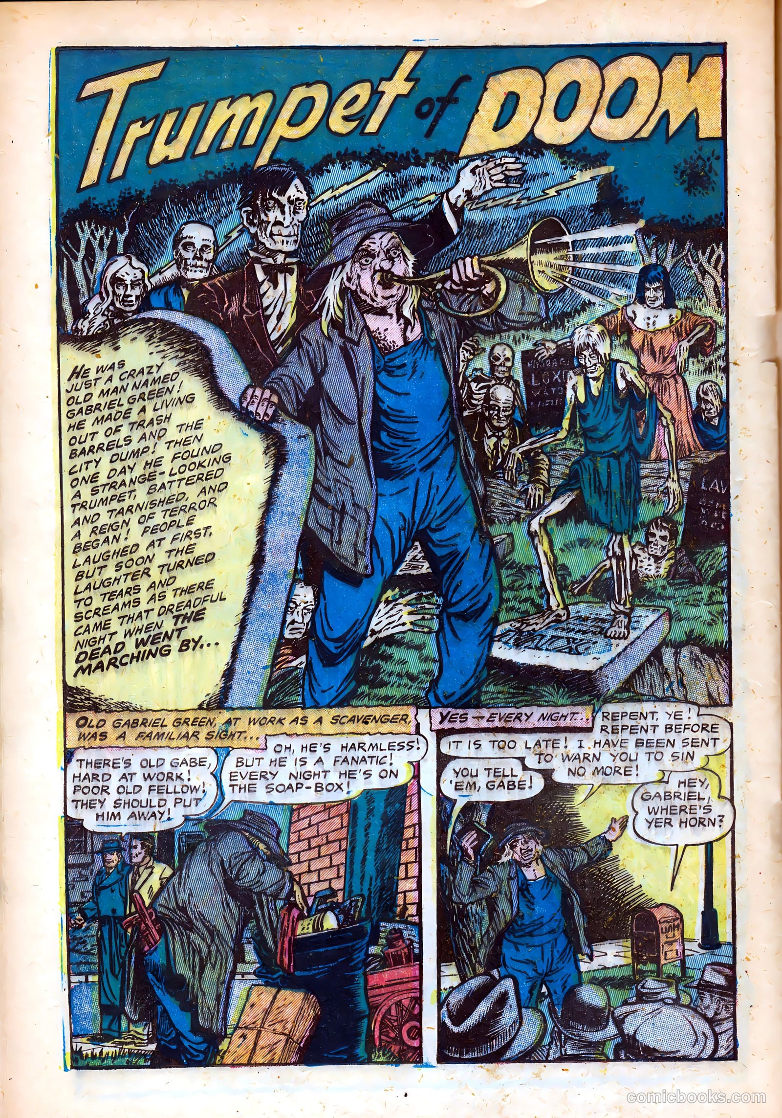 Haunted Thrills #14 (1954) — page 20 of 36