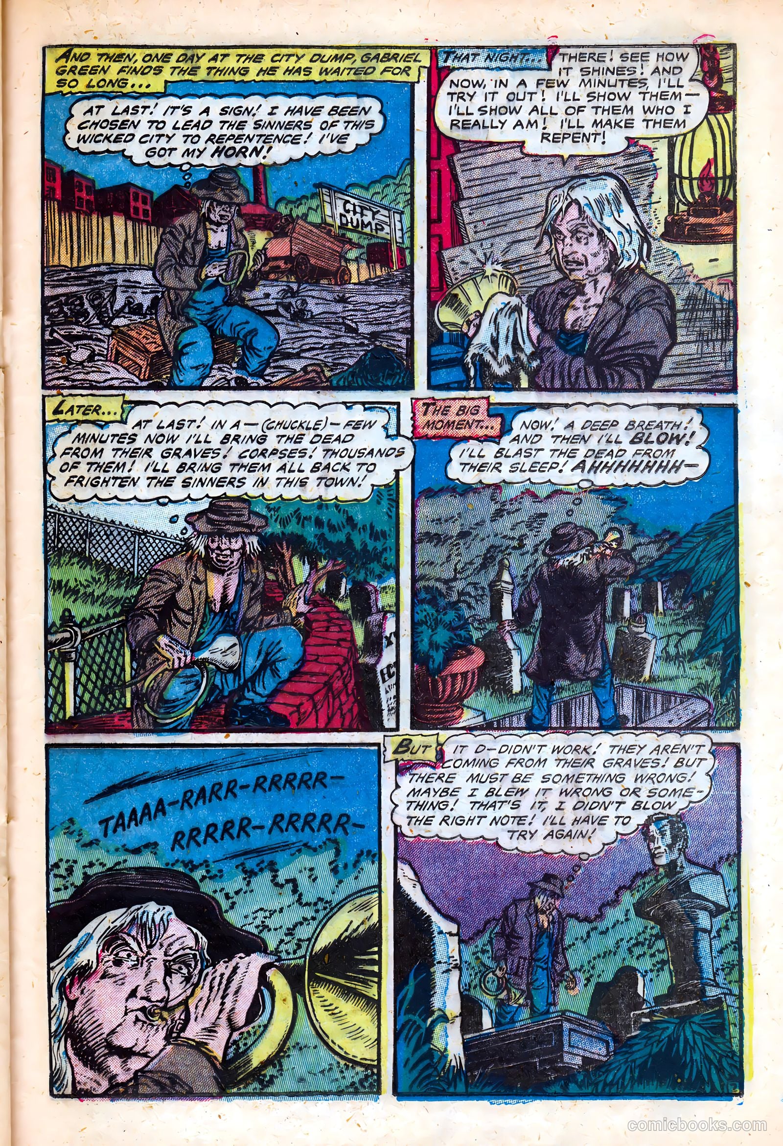 Haunted Thrills #14 (1954) — page 21 of 36