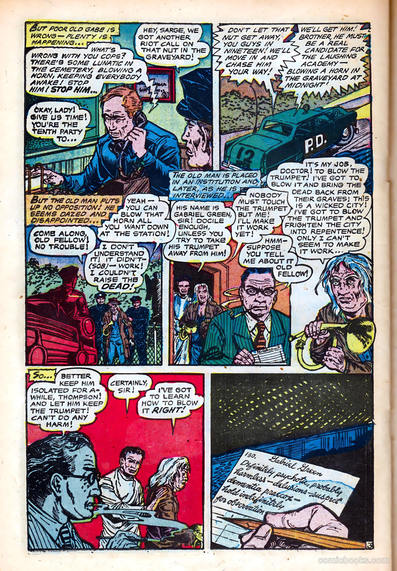 Haunted Thrills #14 (1954) — page 22 of 36