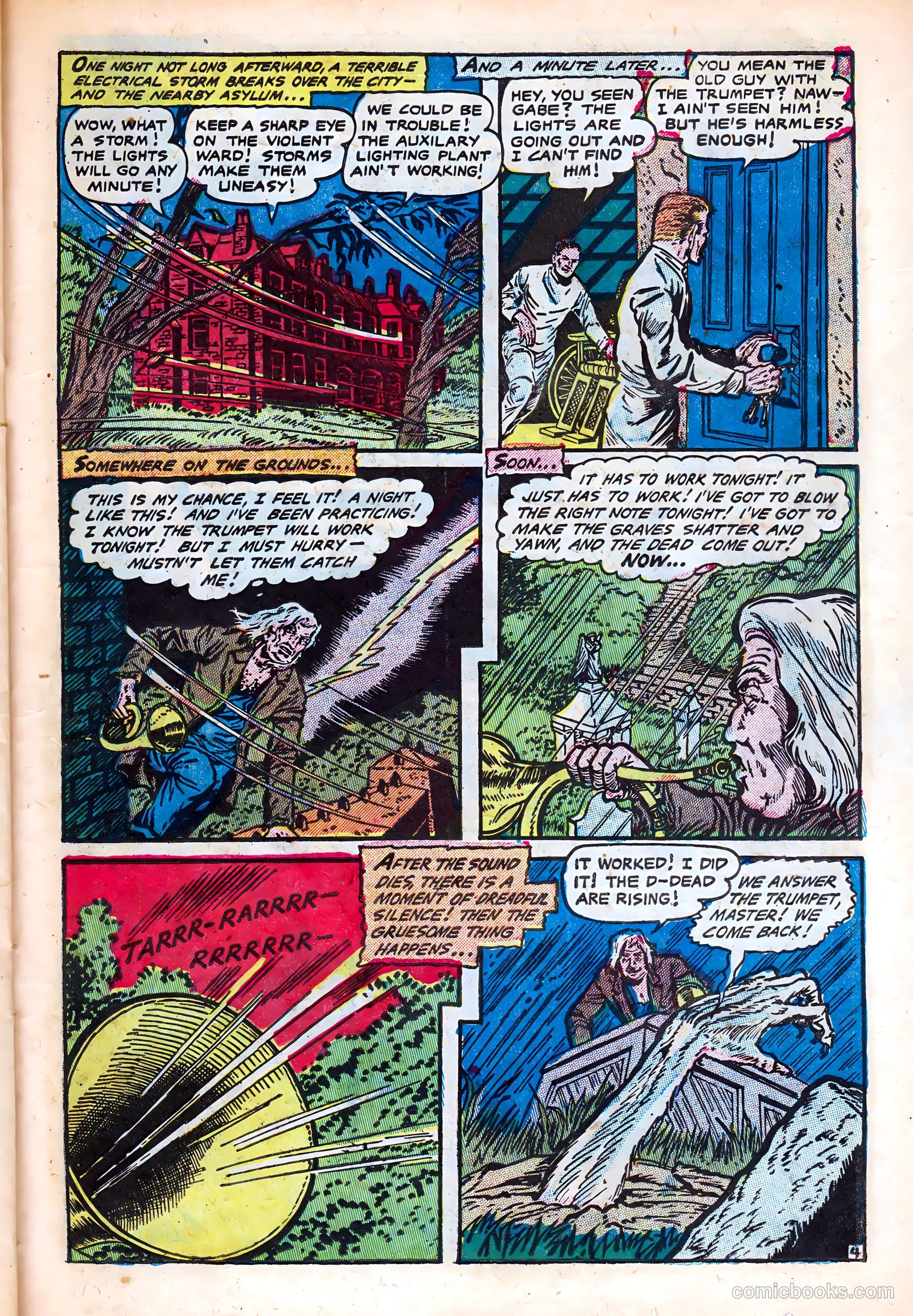 Haunted Thrills #14 (1954) — page 23 of 36