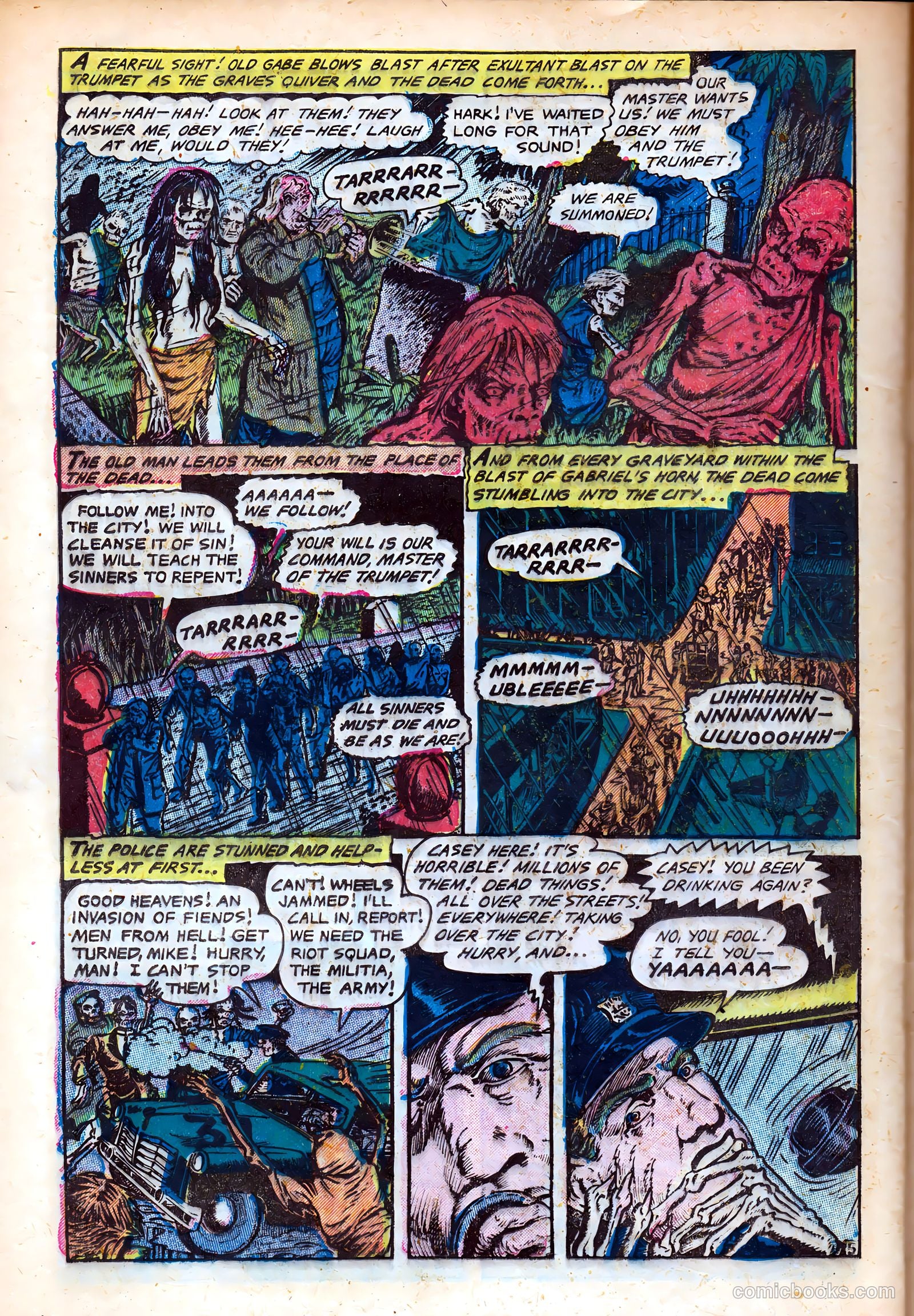 Haunted Thrills #14 (1954) — page 24 of 36
