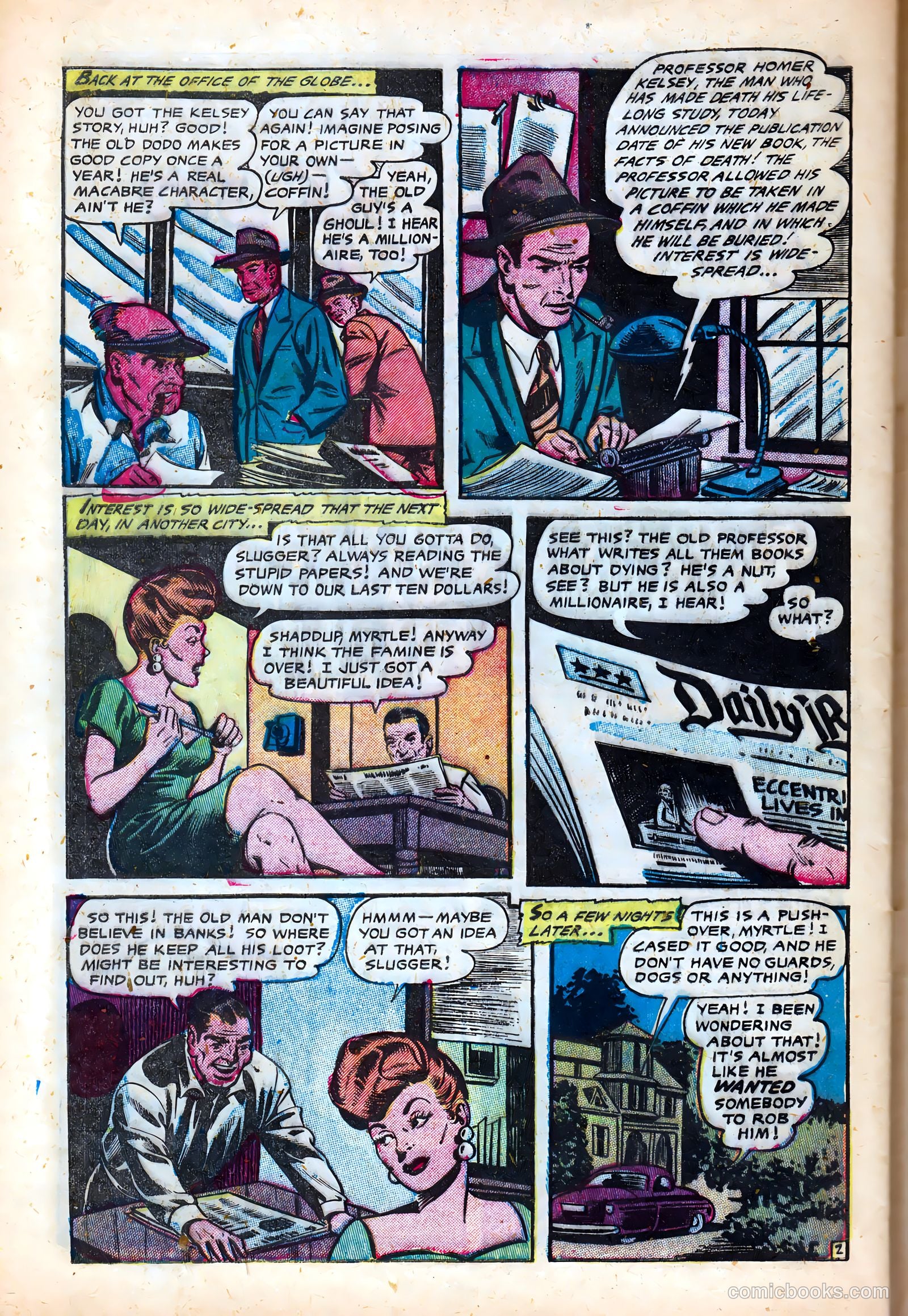 Haunted Thrills #14 (1954) — page 28 of 36