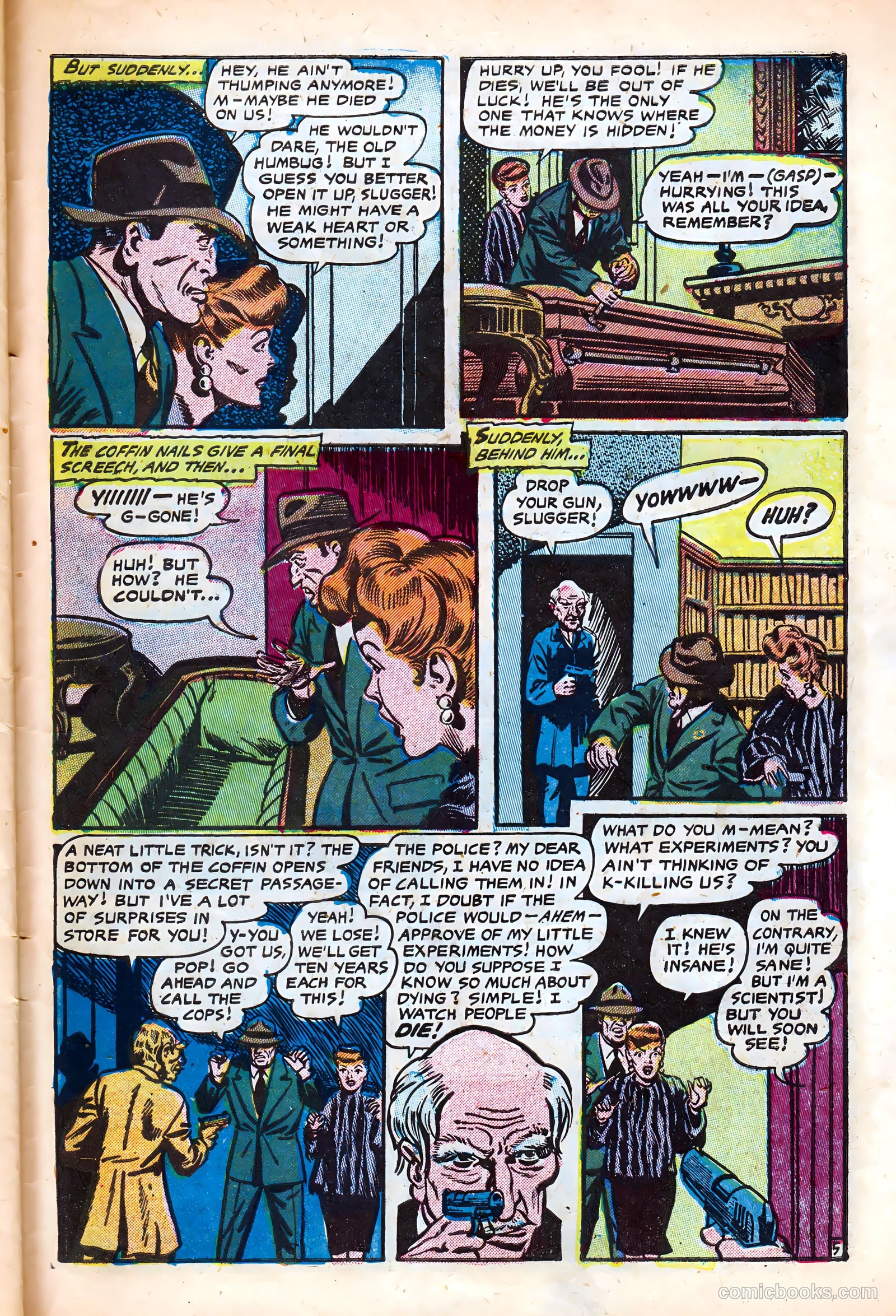 Haunted Thrills #14 (1954) — page 31 of 36