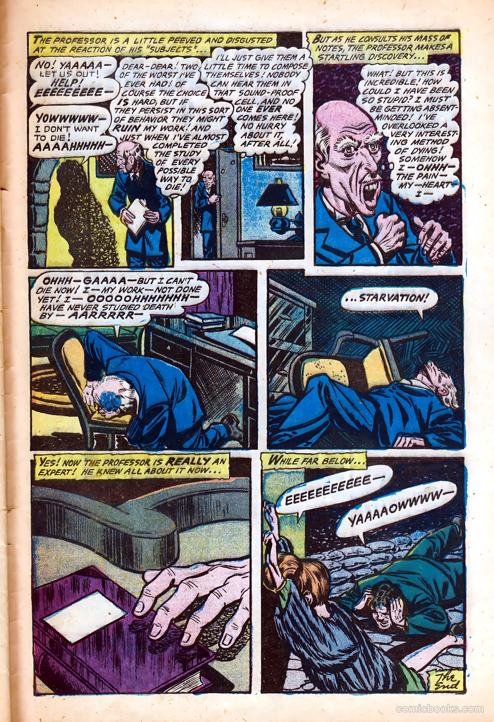 Haunted Thrills #14 (1954) — page 33 of 36