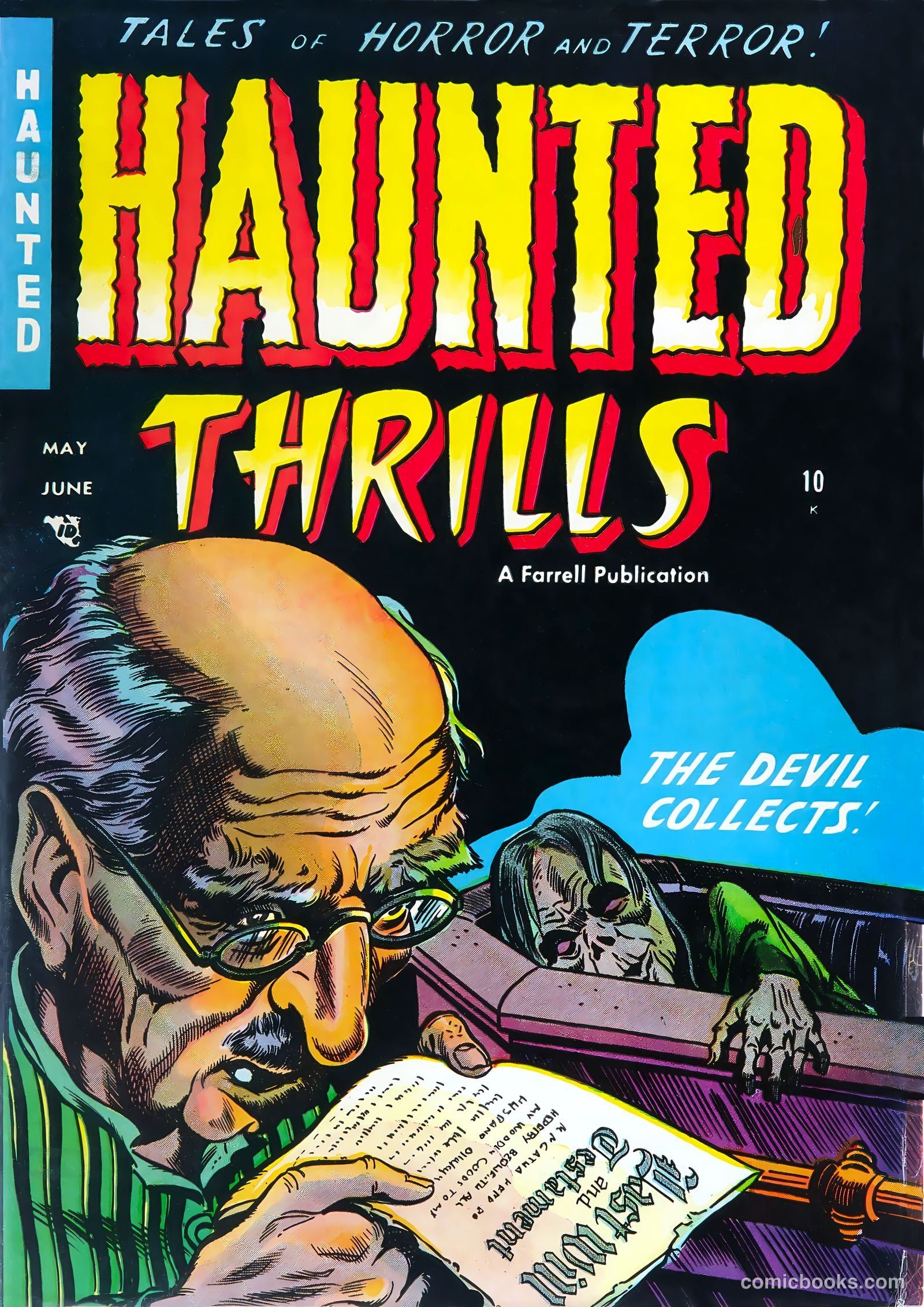 Haunted Thrills #15 (1954) — page 2 of 37