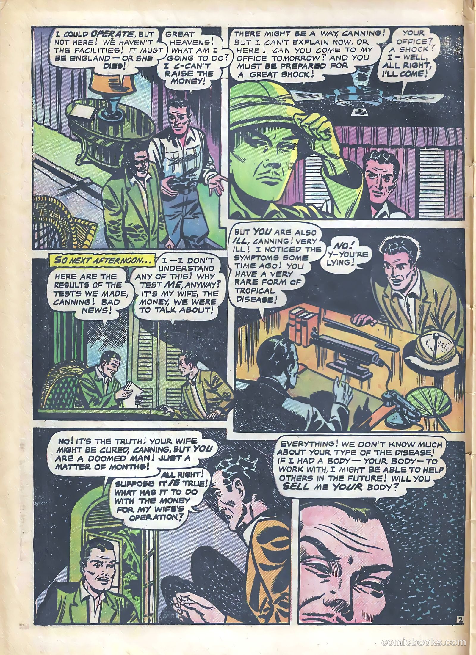 Haunted Thrills #15 (1954) — page 7 of 37