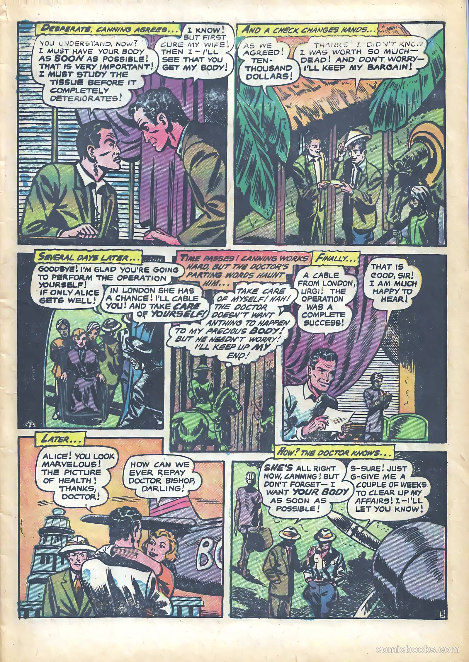 Haunted Thrills #15 (1954) — page 8 of 37