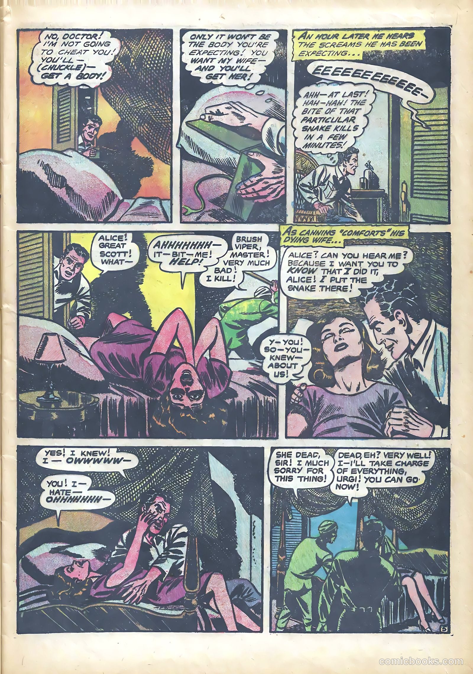 Haunted Thrills #15 (1954) — page 10 of 37