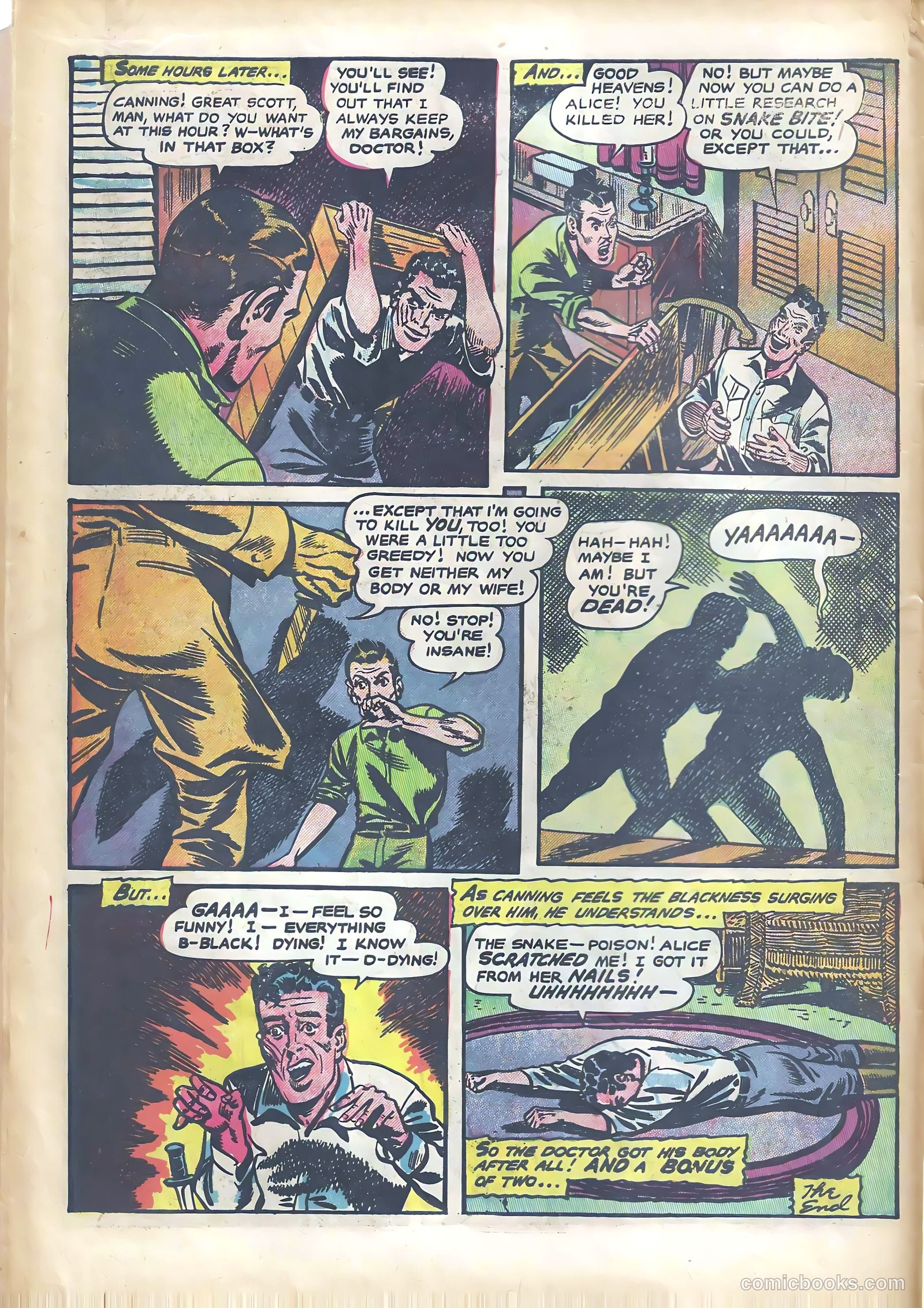 Haunted Thrills #15 (1954) — page 11 of 37